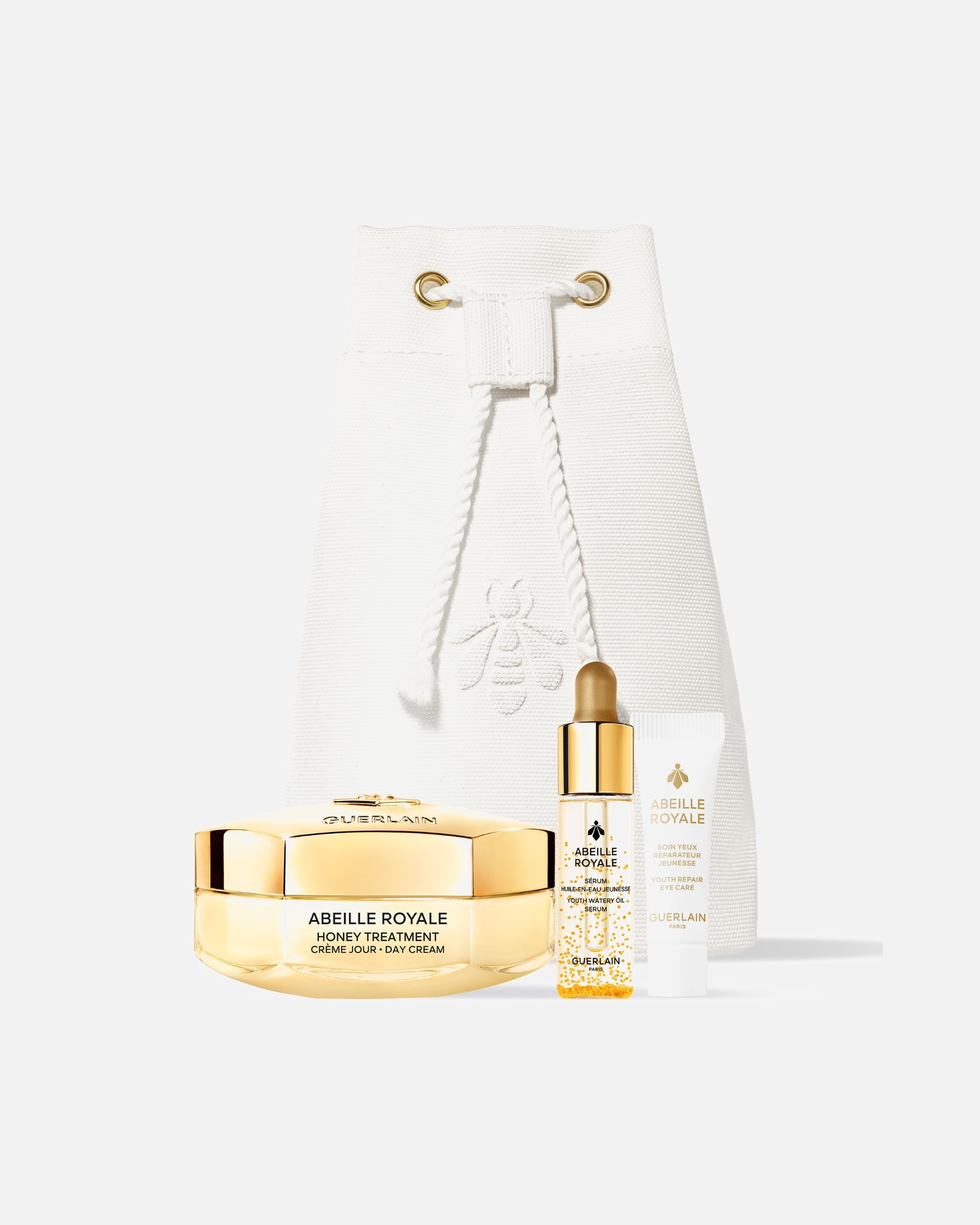 Coffret soin visage pour Unisexe Guerlain Abeille Royale Abeille Royale Rituel Anti-Âge Réparation Jeunesse 1 unité