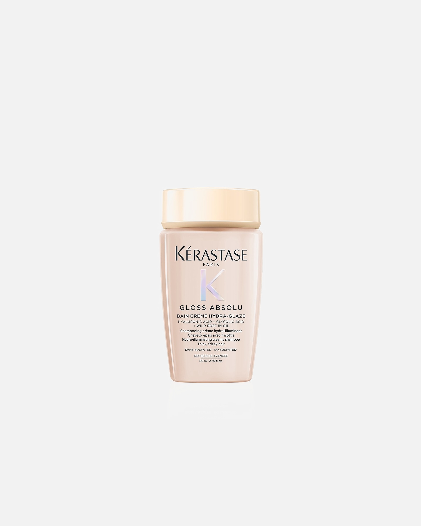Shampooing pour Unisexe Kérastase Gloss Absolu Bain crème hydra-illuminant 80 ml