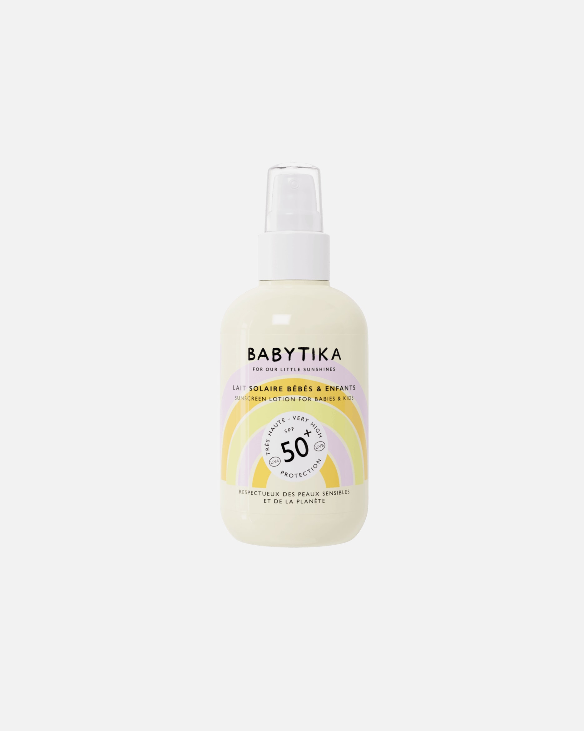 Protection solaire pour enfants pour Unisexe MIMITIKA BabyTika Lait Solaire SPF50+ 190 ml