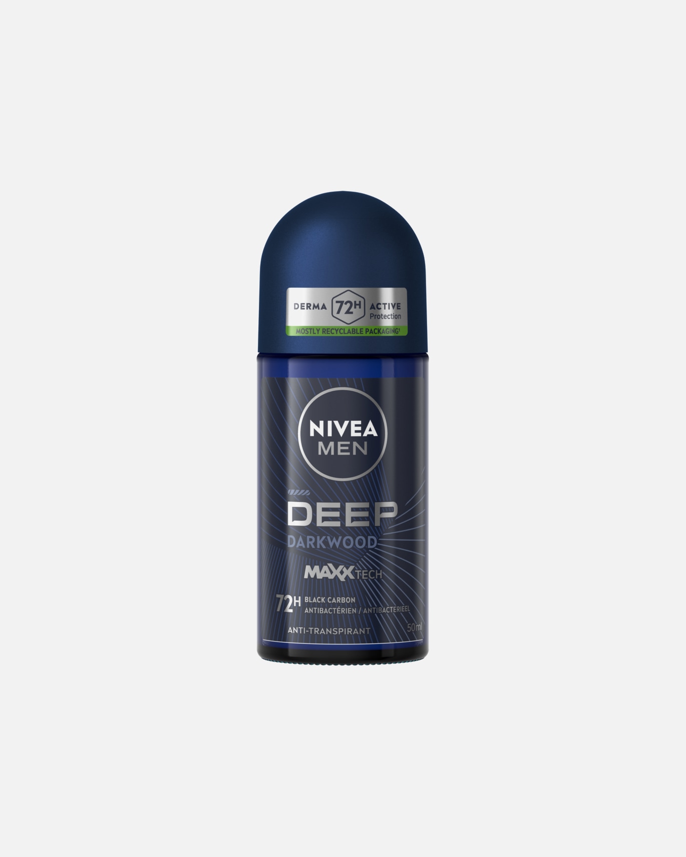 Déodorant pour Homme NIVEA Bille Homme 72H Deep 50 ml