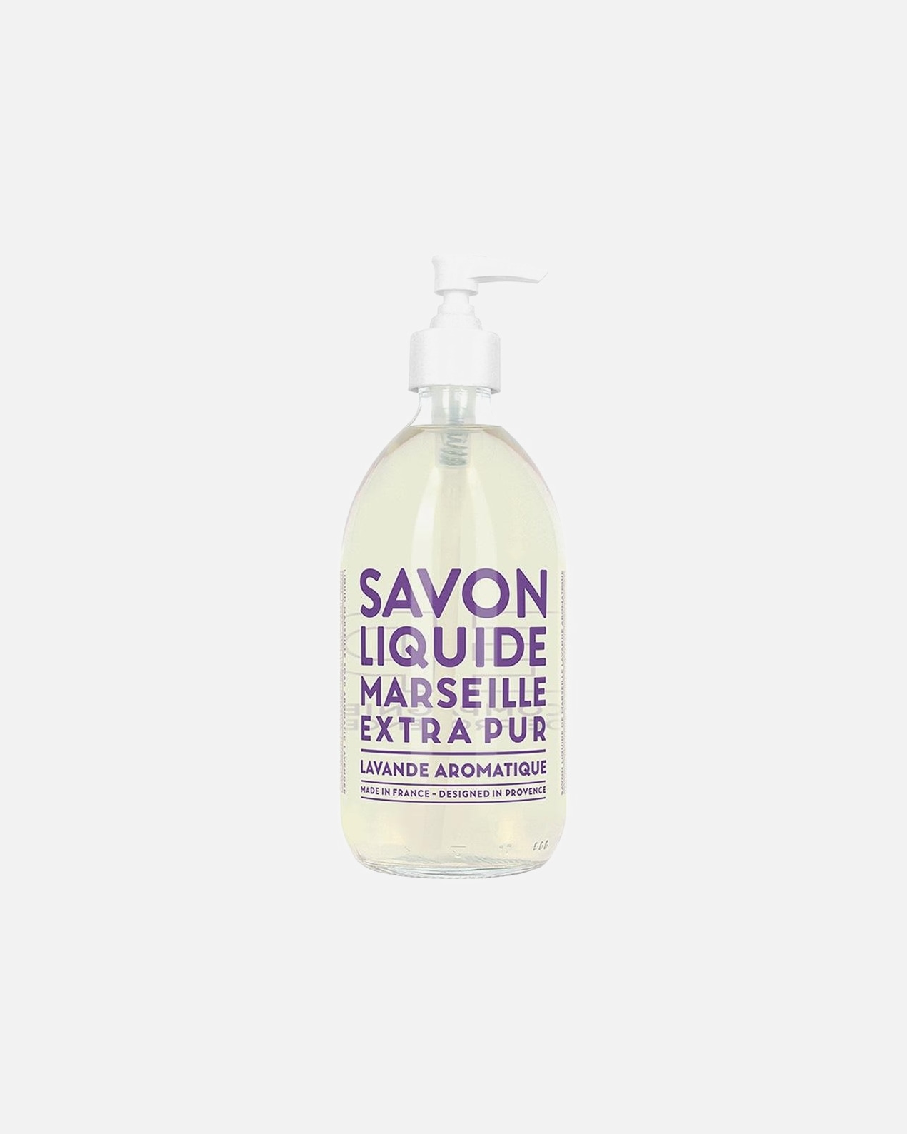 Savon pour les mains pour Unisexe Compagnie de Provence Extra Pure Savon liquide de Marseille Lavande aromatique 495 ml