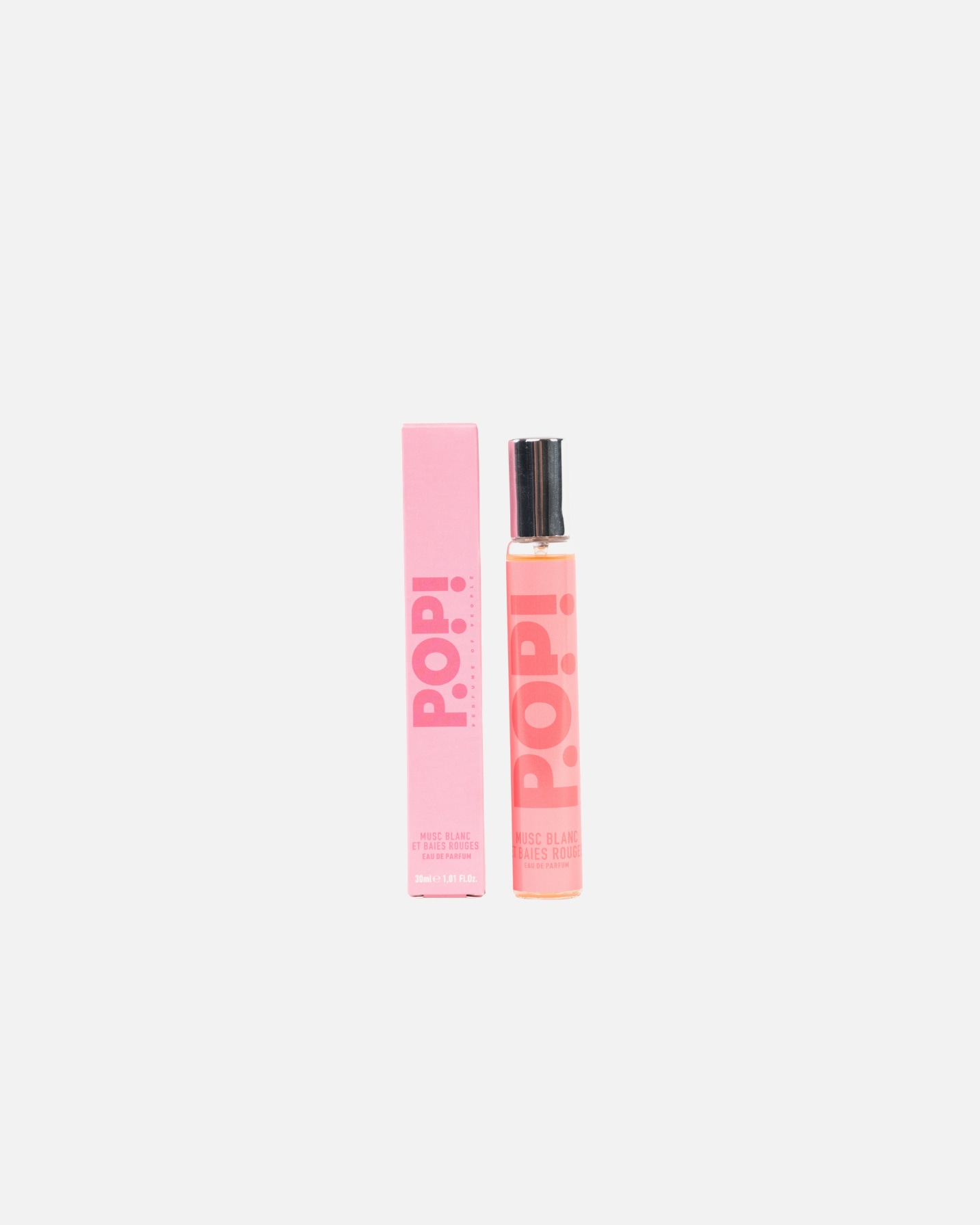 Eau de parfum pour Unisexe POP Default Brand Line Musc Blanc Et Baies Rouges 30 ml