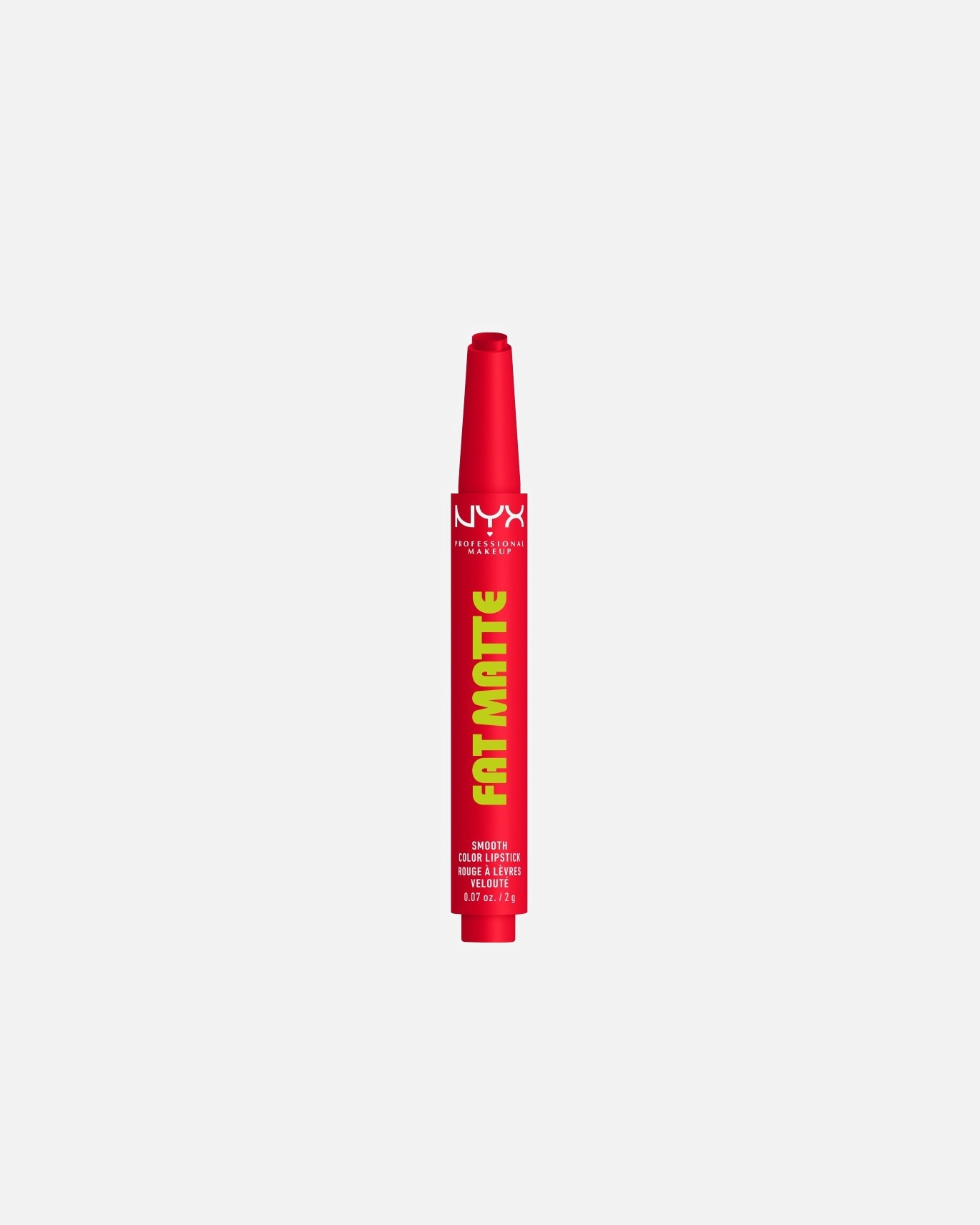 Baume à lèvres pour Unisexe NYX Professional Makeup Fat Matte Smooth FUZZY FLAME