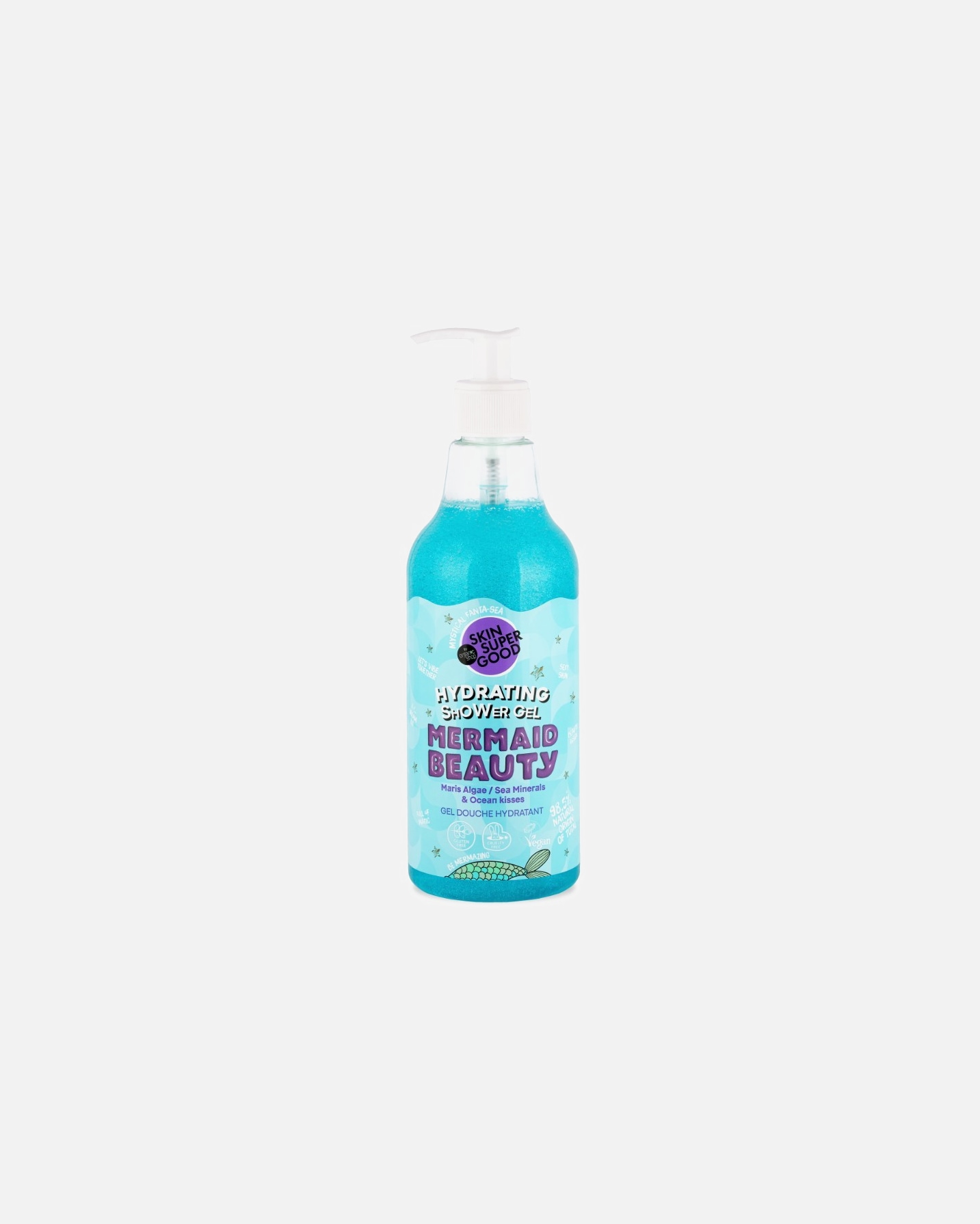 Gel douche pour Unisexe Organic Shop Gel douche hydratant Mermaid Beauty 500 ml