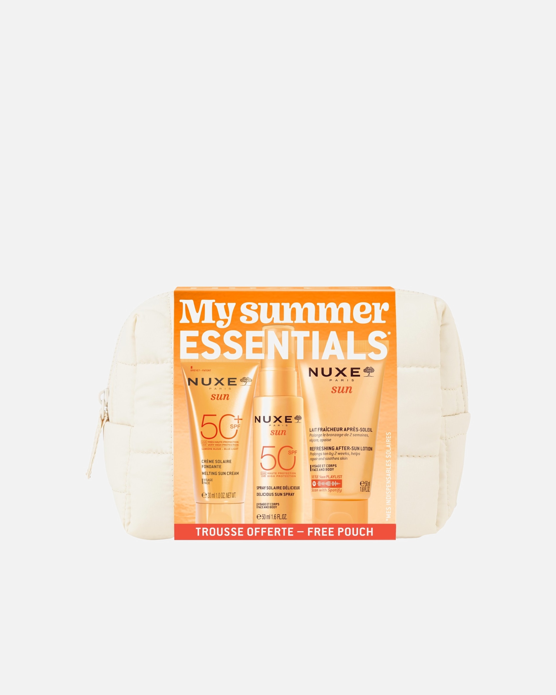 Set de voyage pour Unisexe NUXE Sun Mes indispensables de l'été 1 unité