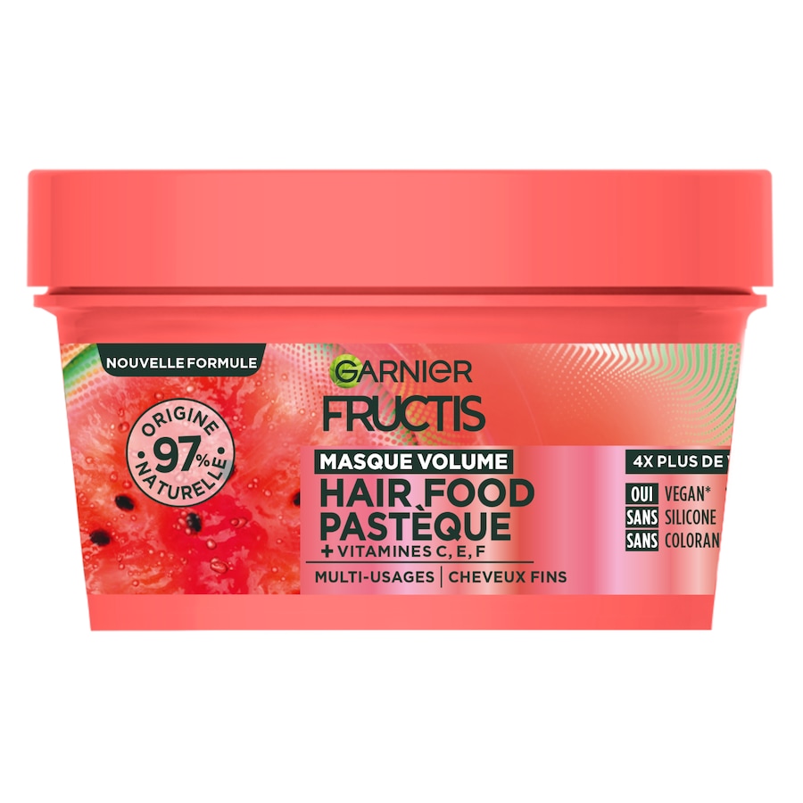 Garnier - Fructis Volume à la pastèque Masque et cure cheveux 320 ml unisex