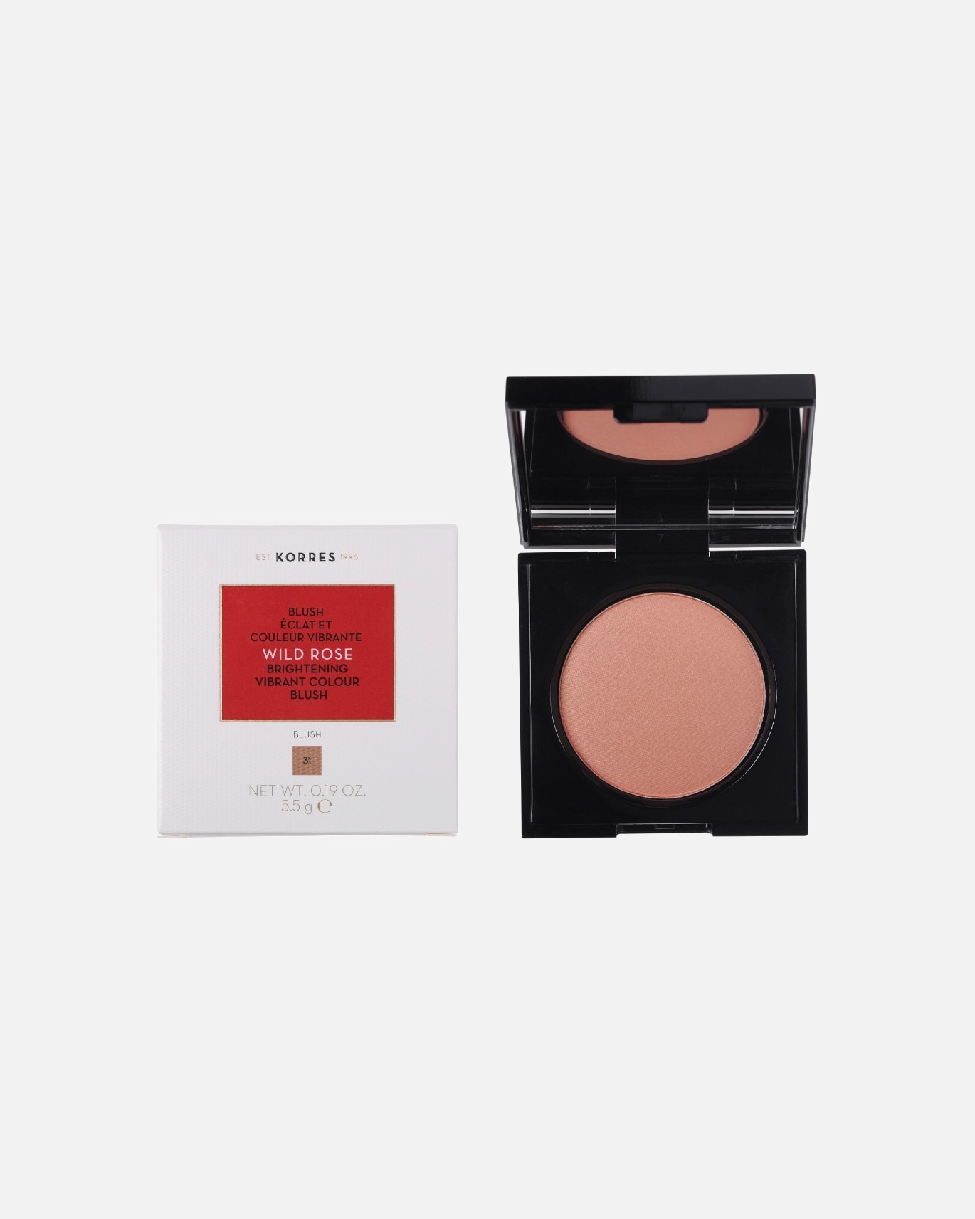 Blush pour Unisexe KORRES Blush Eclat & Couleur Vibrante N°18 Peach N°31 Light Bronze