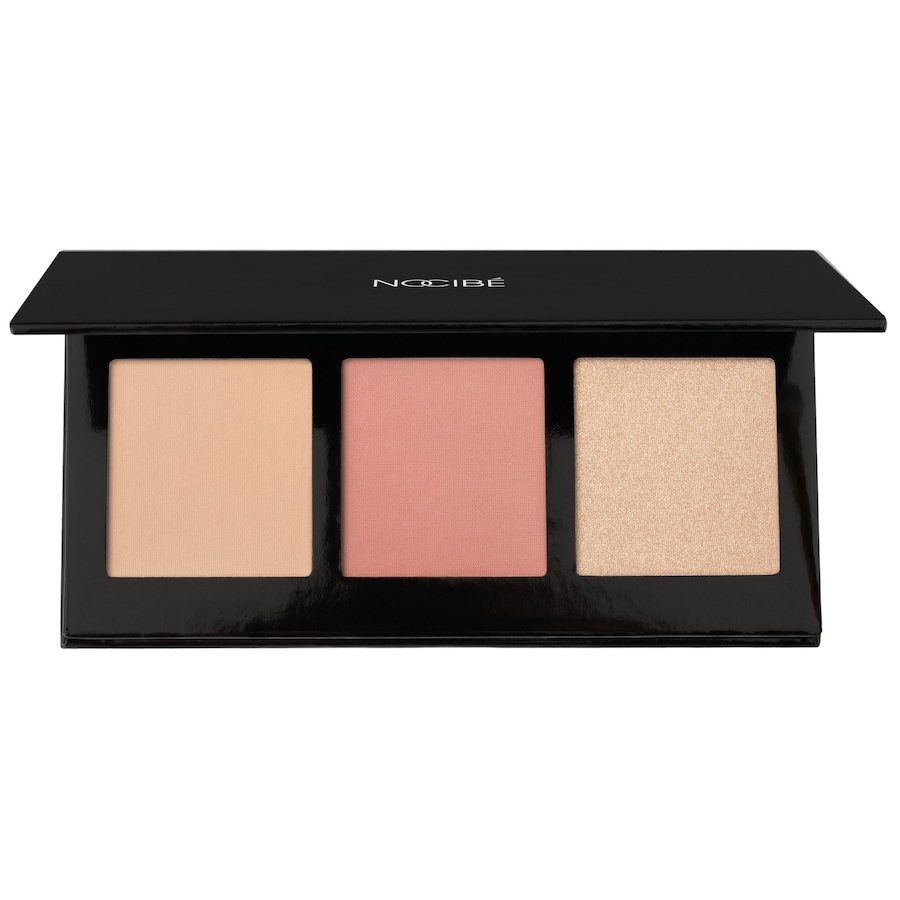 Nocibé - Face Palette - Palette de poudre bronzante, fard à joue s & poudre illuminatrice Highlighter 1 pieces Nude unisex