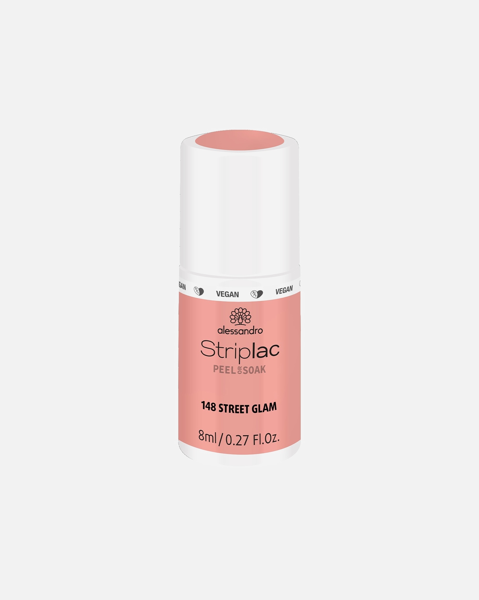 Vernis à ongles UV pour Unisexe Alessandro Striplac PEEL OR SOAK 148 - STREET GLAM