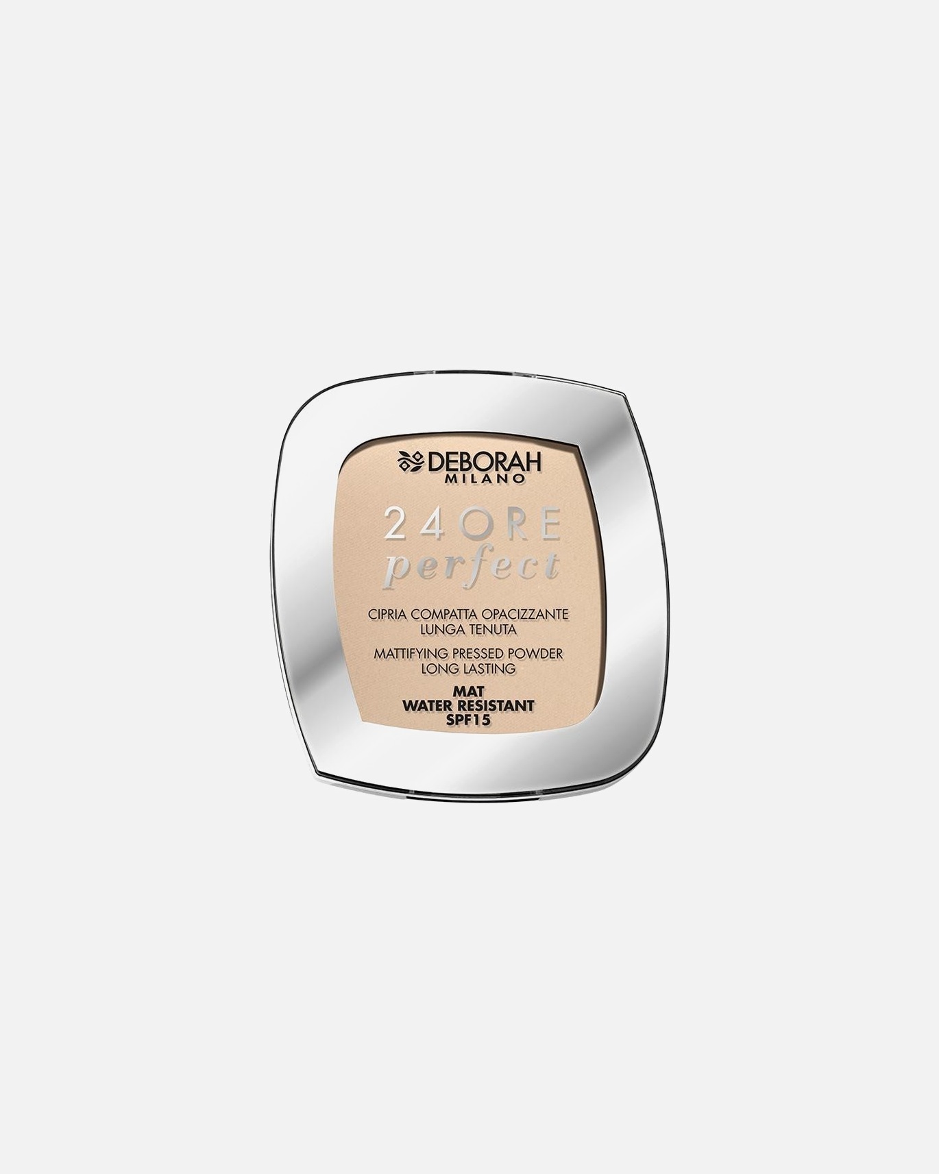 Poudre pour Unisexe Deborah Milano 24ORE PERFECT MAT SPF15 1 Light Beige