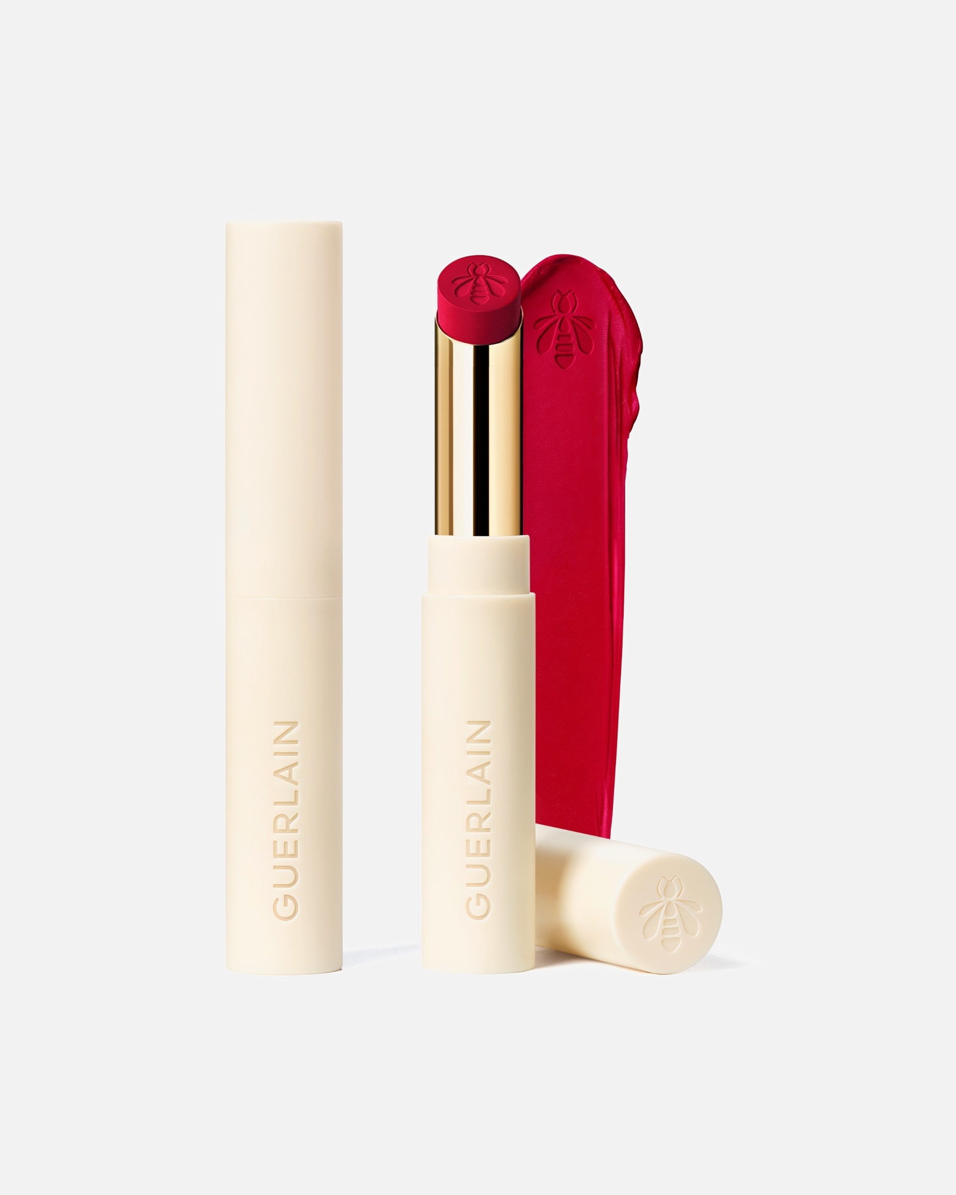 Rouge à lèvres pour Unisexe Guerlain KissKiss Le Rouge à Lèvres Intense Au Miel - Recharge 559 RED BOUQUET - Recharge