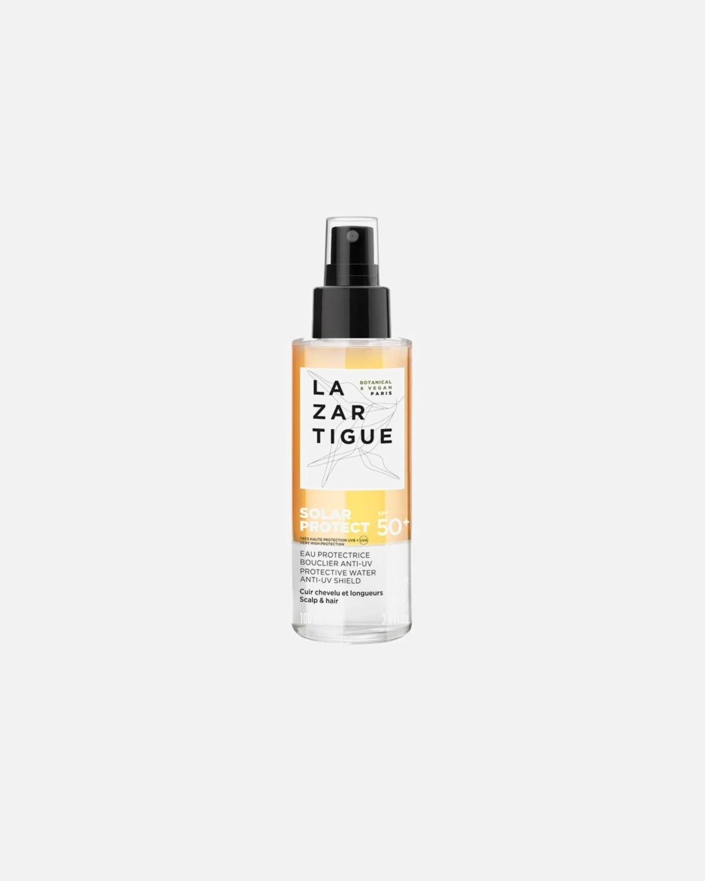 Spray solaire cheveux pour Unisexe Lazartigue Solar protect spf50+ 100 ml