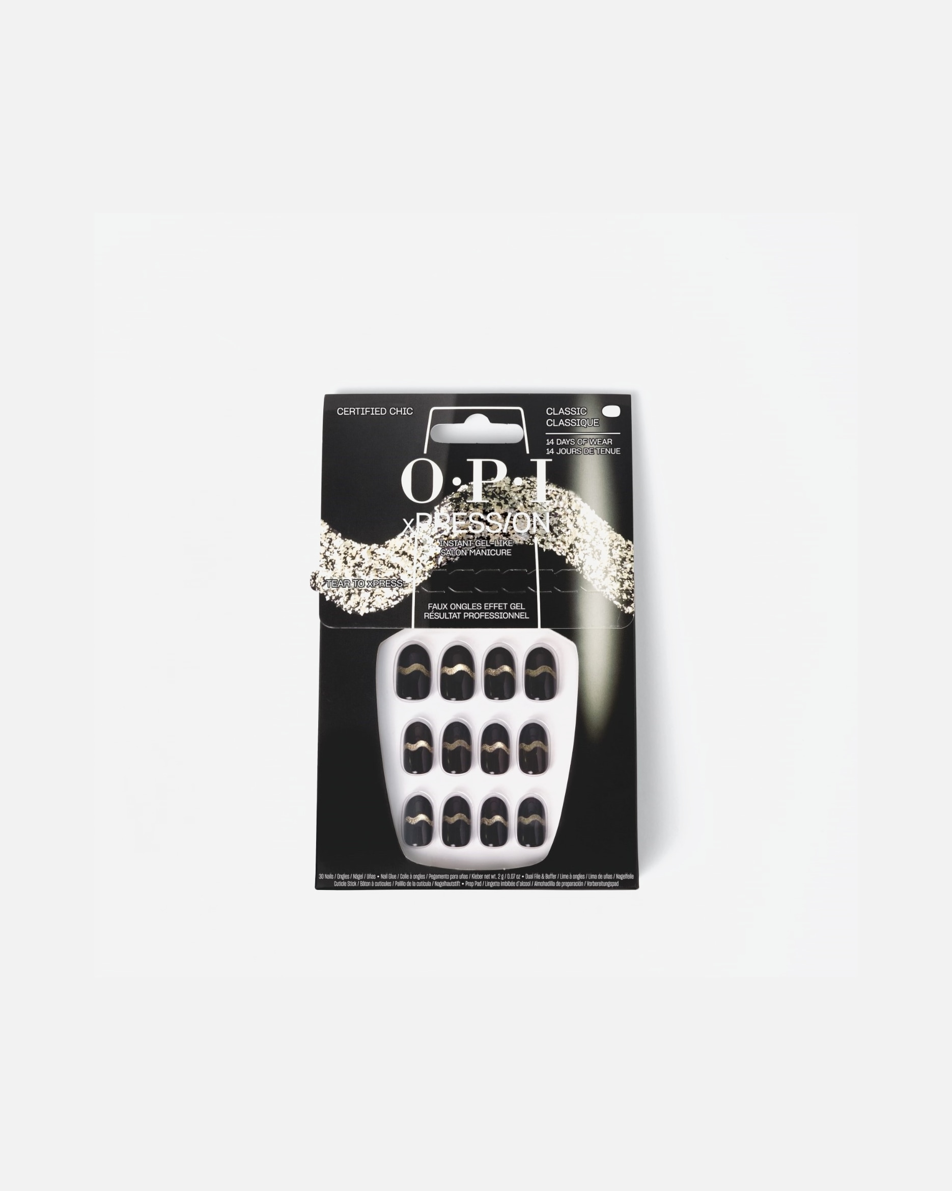 Faux ongles pour Unisexe OPI xPRESS/ON Press-On Nägel Certified Chic