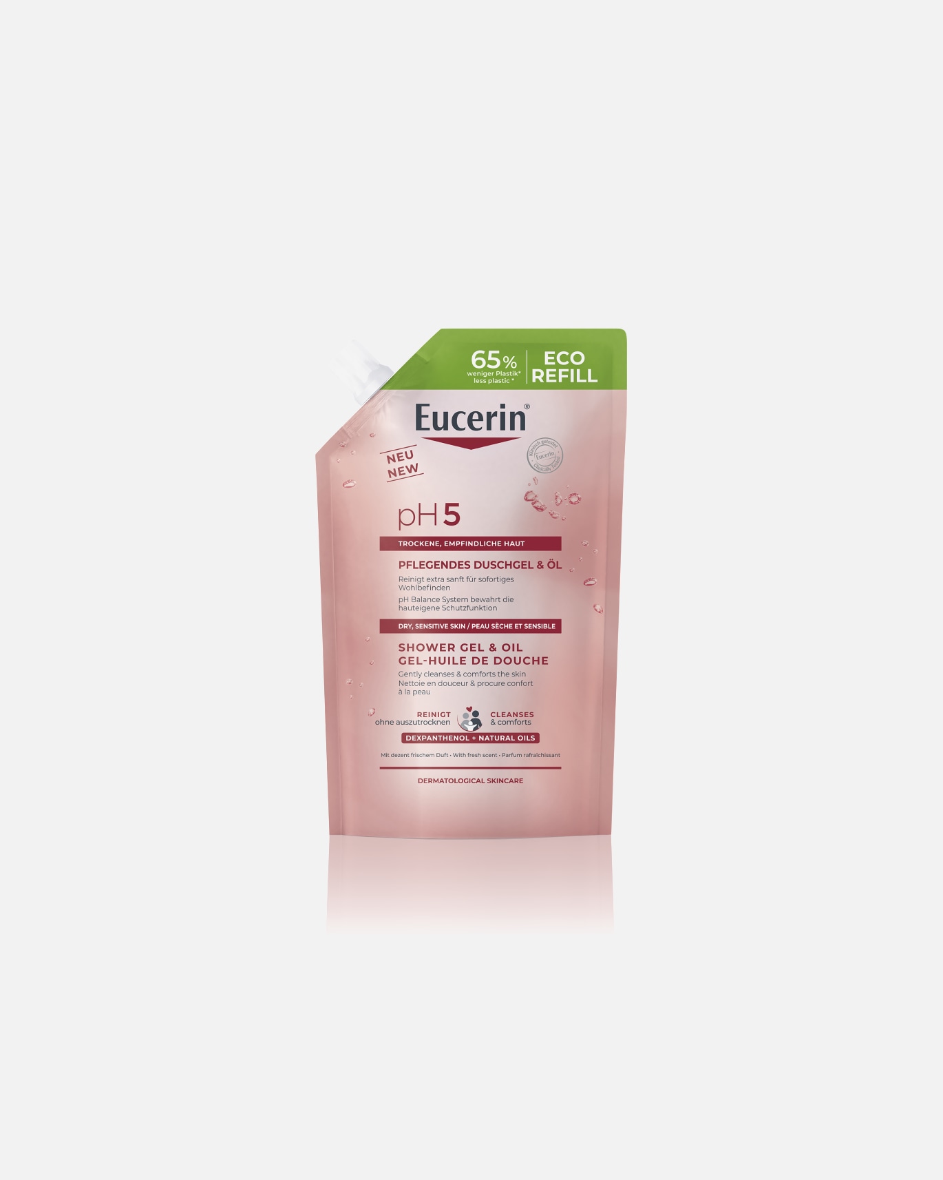 Huile de douche pour Unisexe Eucerin PH5 400 ml - Recharge