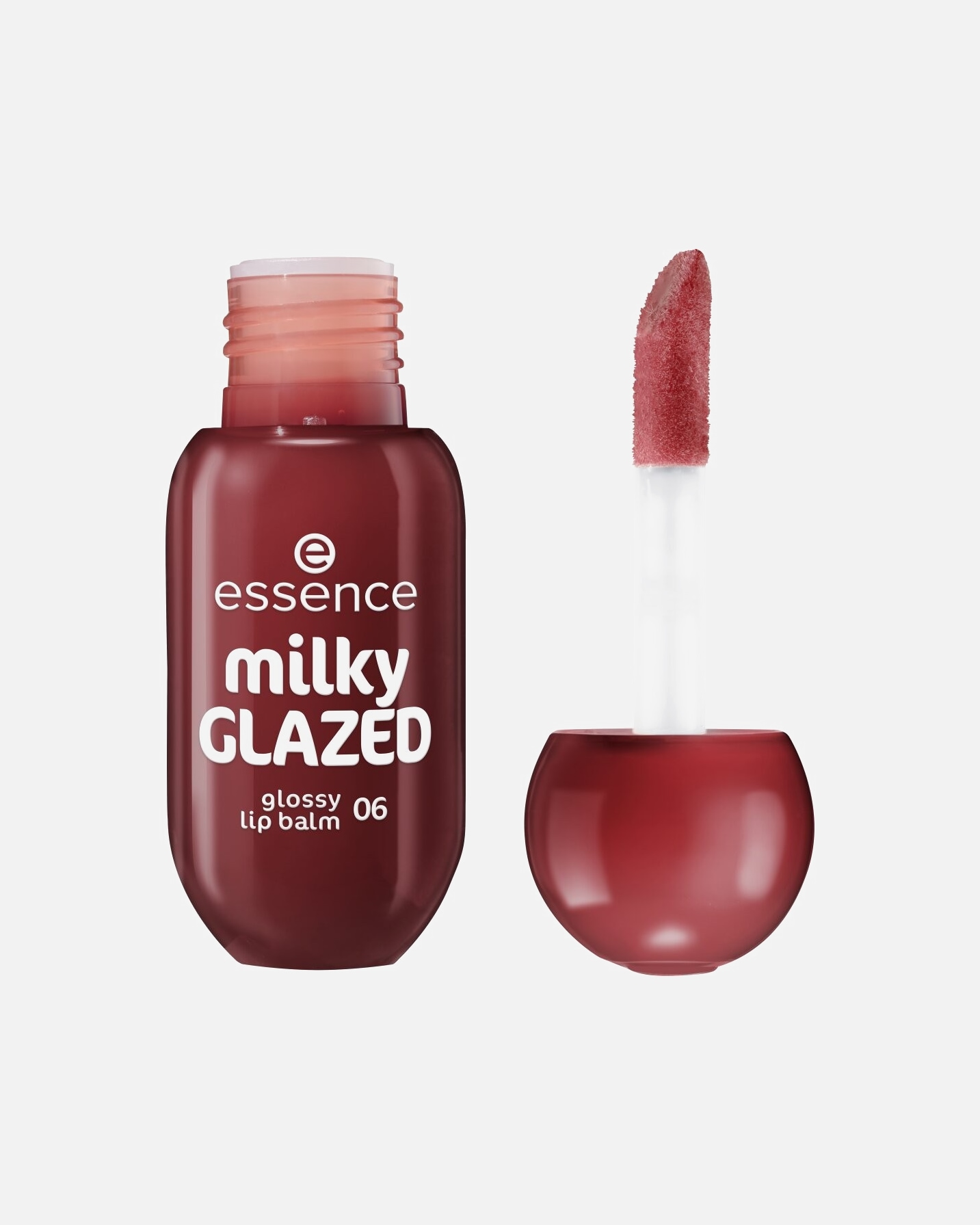 Baume à lèvres pour Unisexe Essence milky GLAZED 6 Cherry on Top