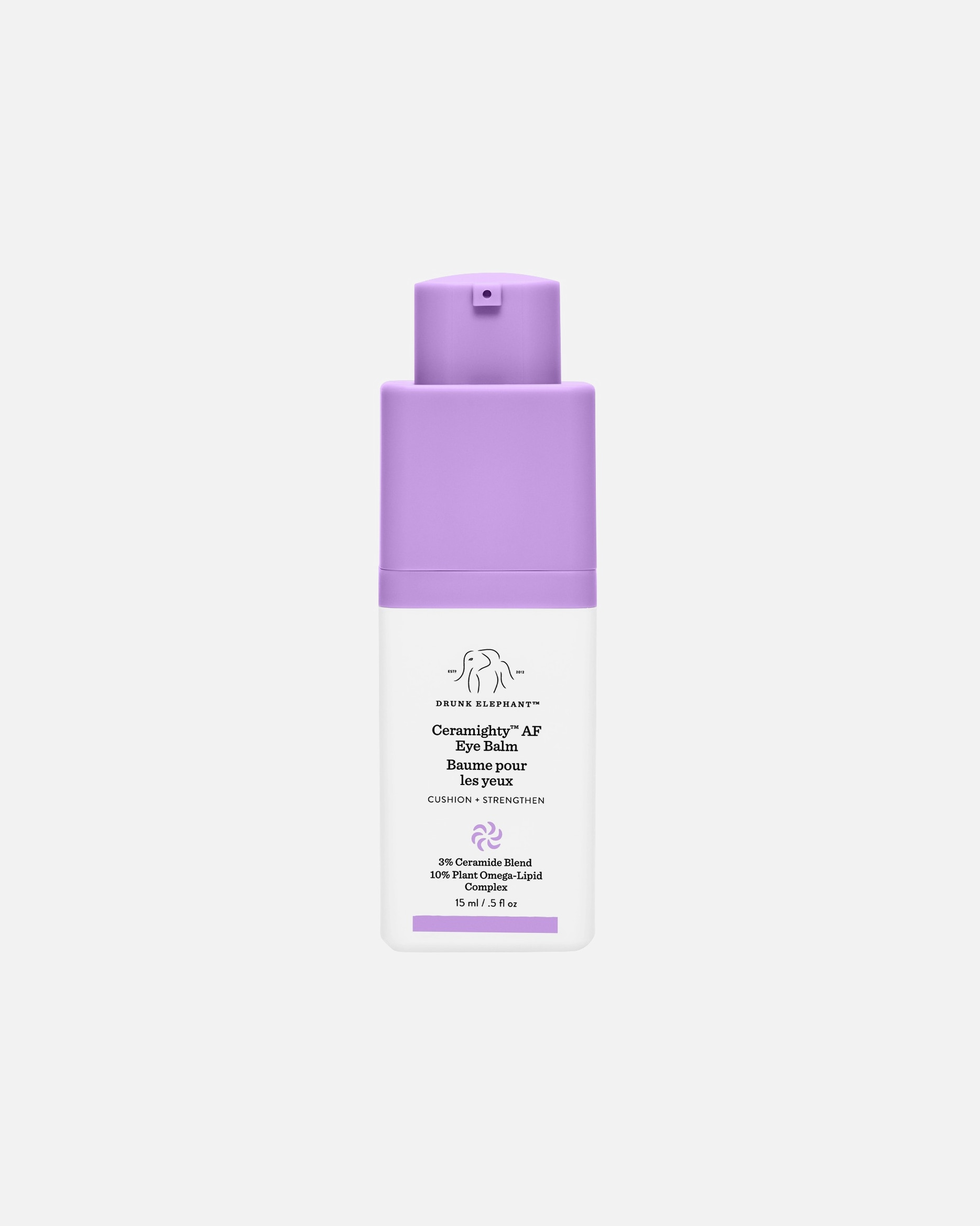 Crème contour des yeux pour Unisexe Drunk Elephant Ceramighty™ AF Baume pour les yeux 15 ml