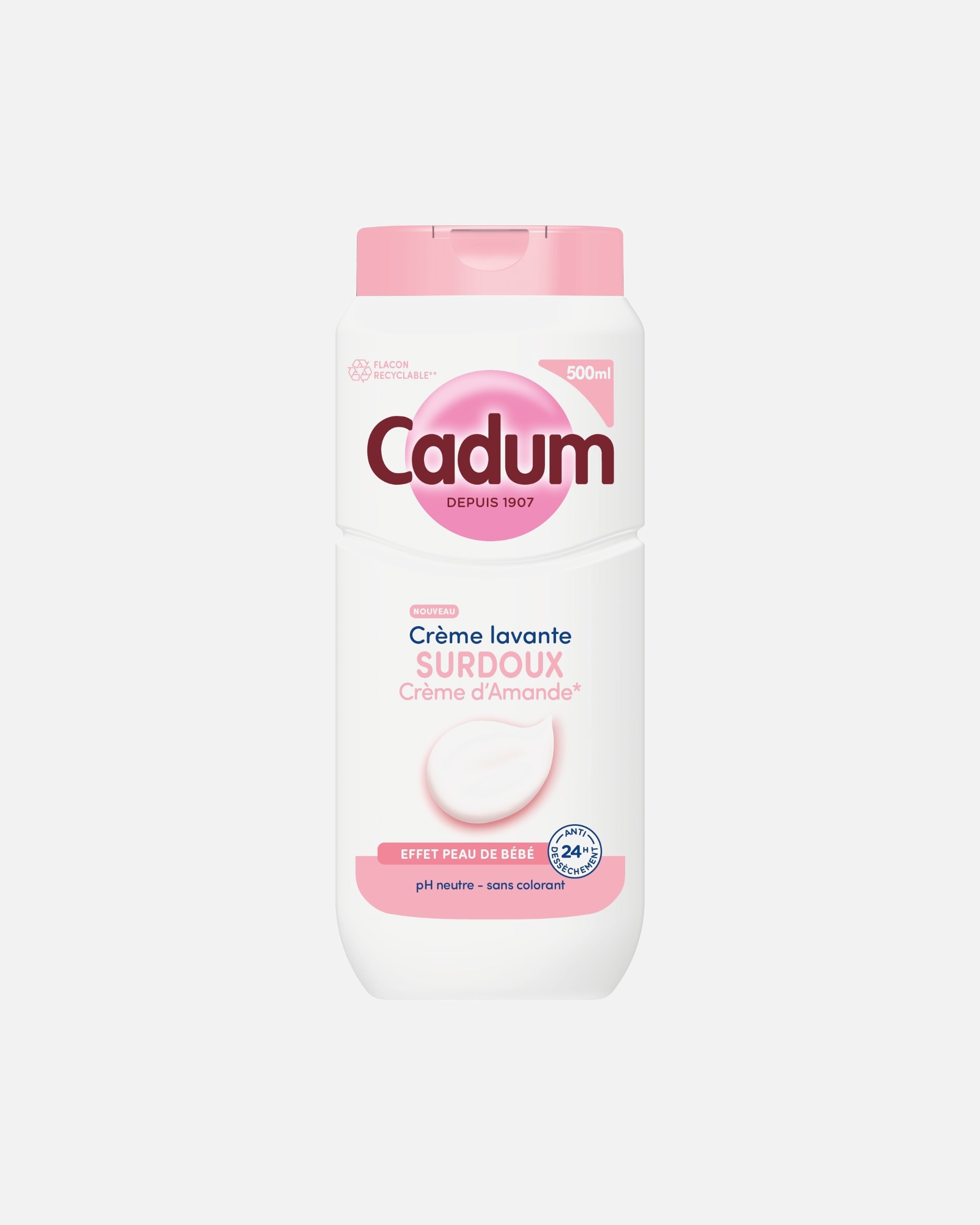 Gel douche pour Unisexe Cadum Surdoux Crème d'Amande 500 ml