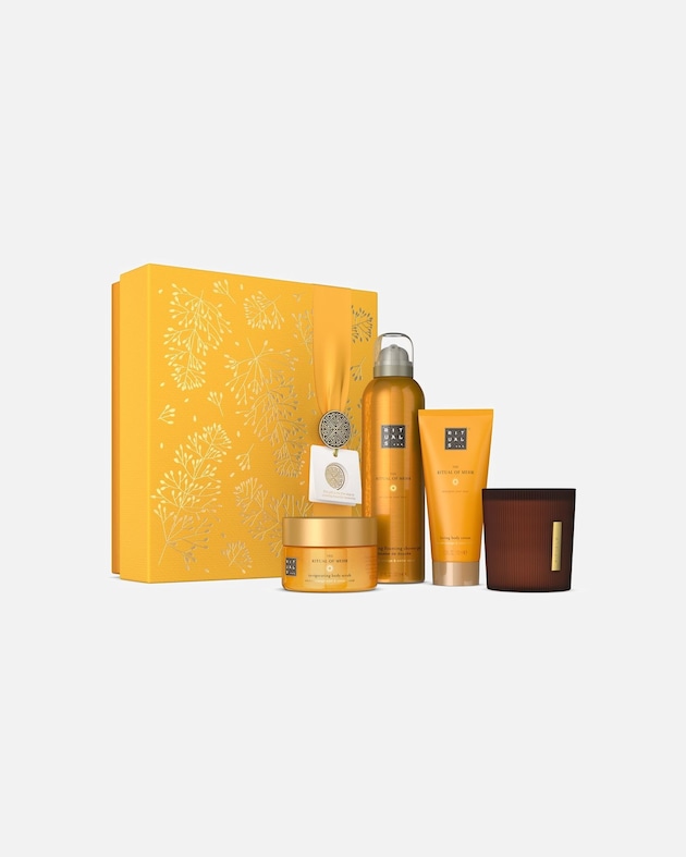 Collection Jaune Rituals Rituals The Ritual of Mehr Coffret cadeau M Coffret soin corps ...
