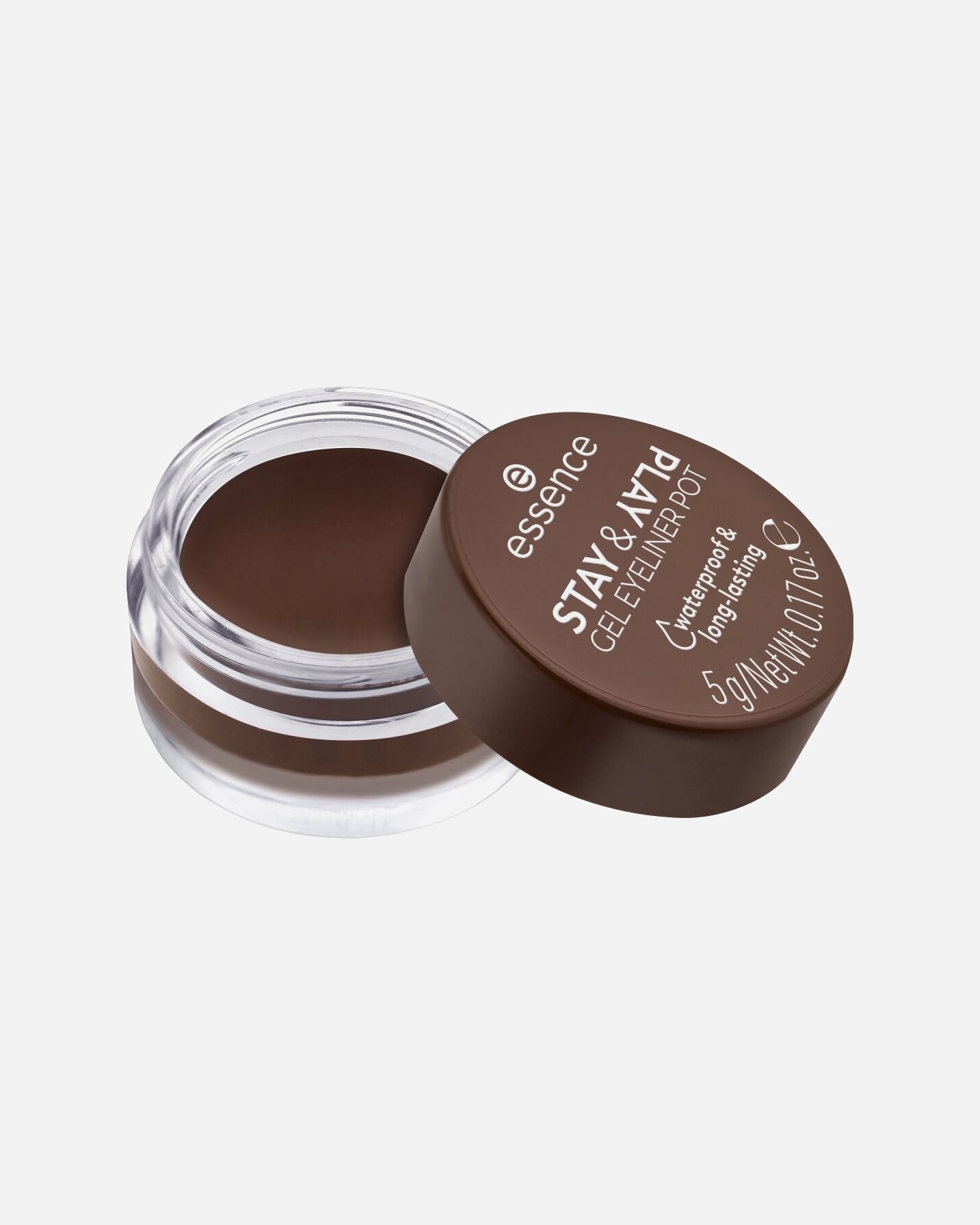 Eyeliner pour Unisexe Essence STAY & PLAY GEL 02 - BROWN