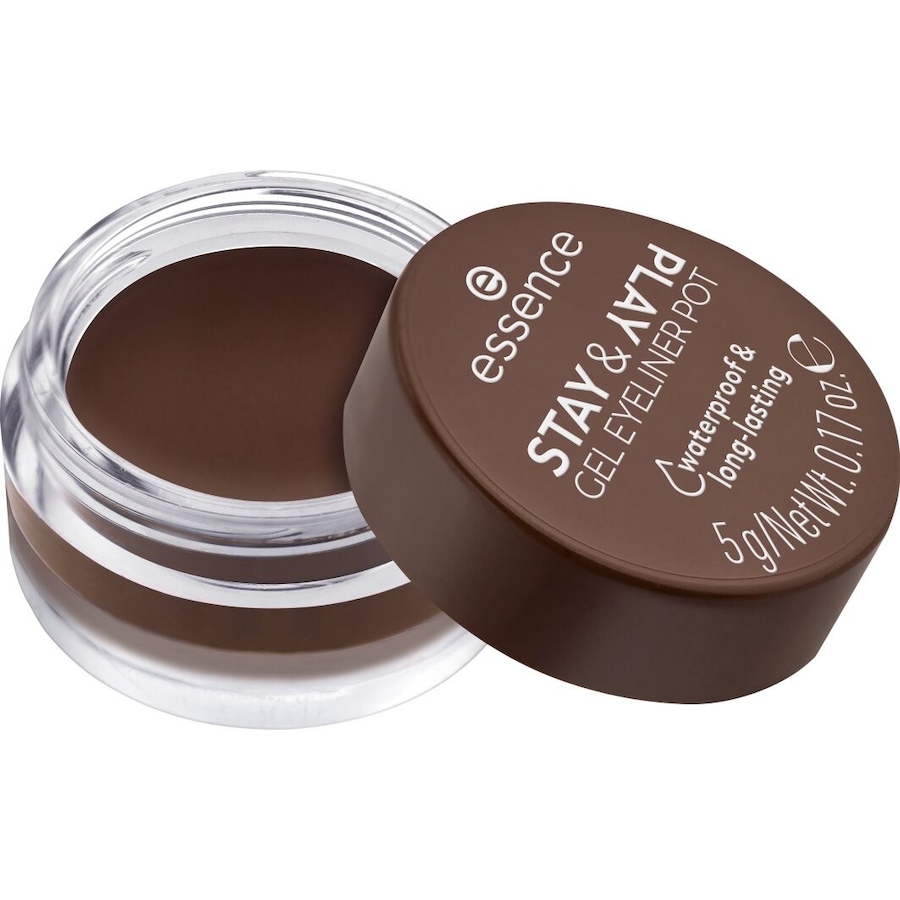 Essence - STAY & PLAY GEL Eyeliner 5 g Marron unisex