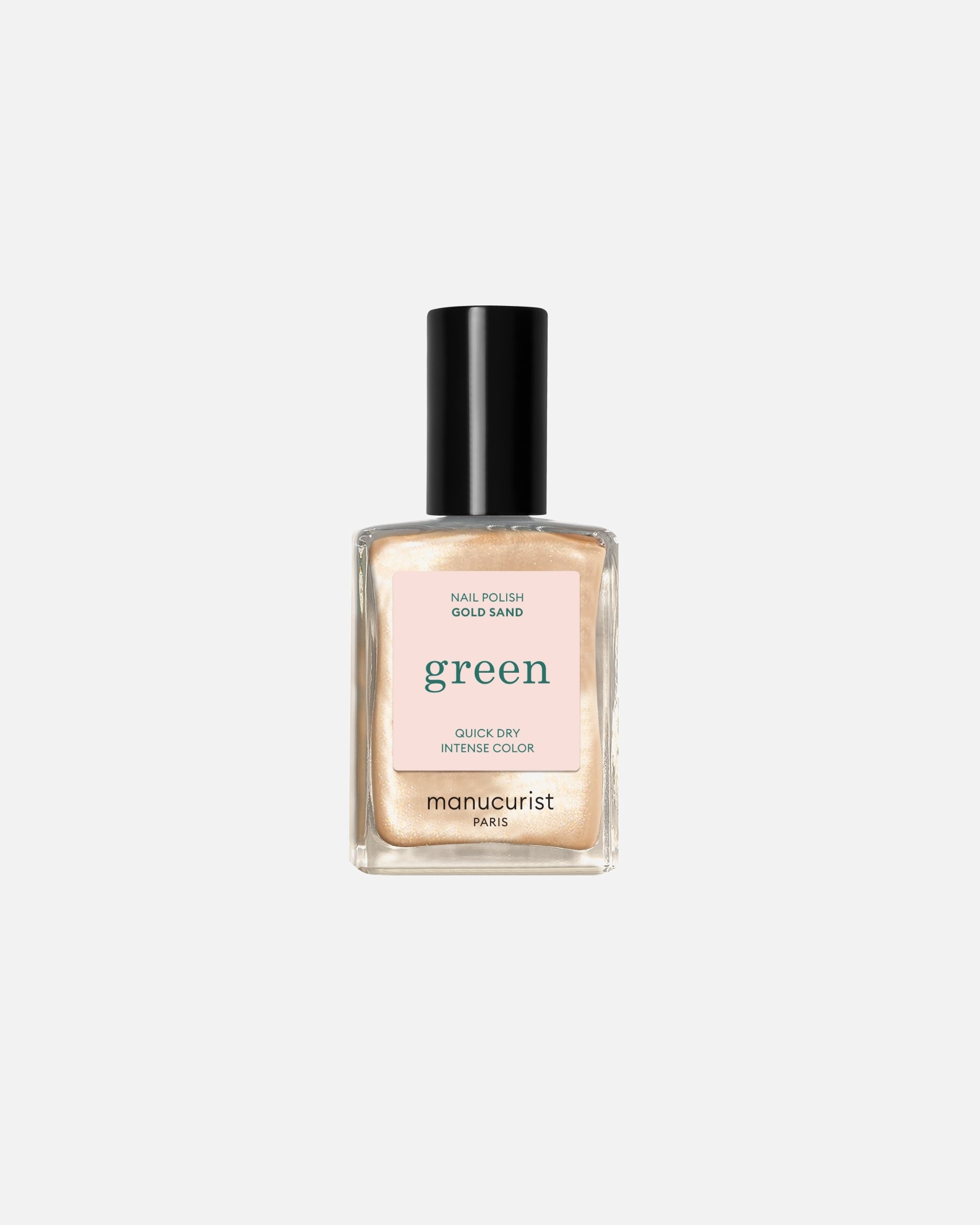 Vernis pour Unisexe manucurist green Quick Dry Gold Sand
