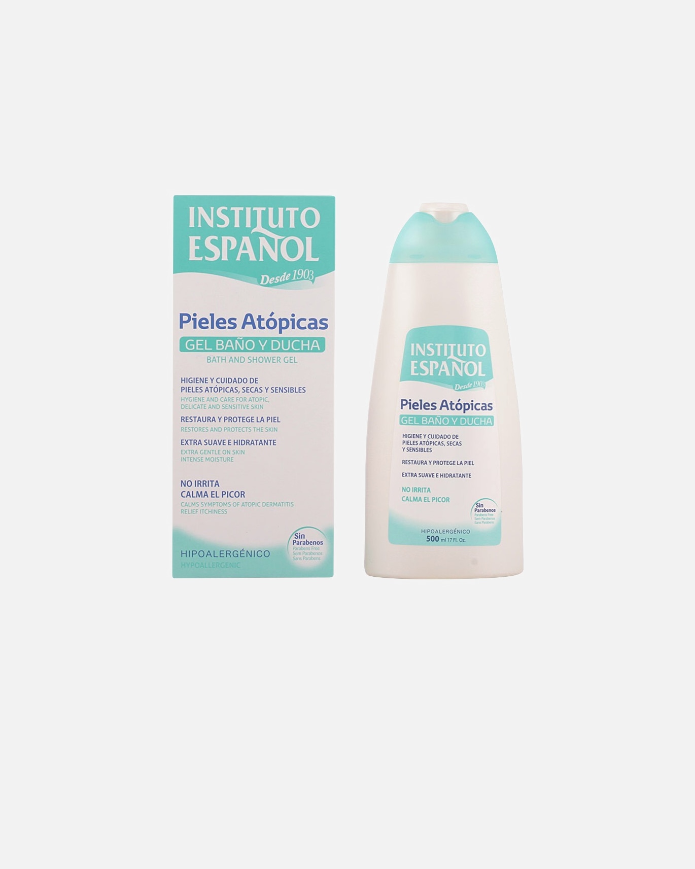 Gel douche pour Unisexe Instituto Español Atopic Skin 500 ml