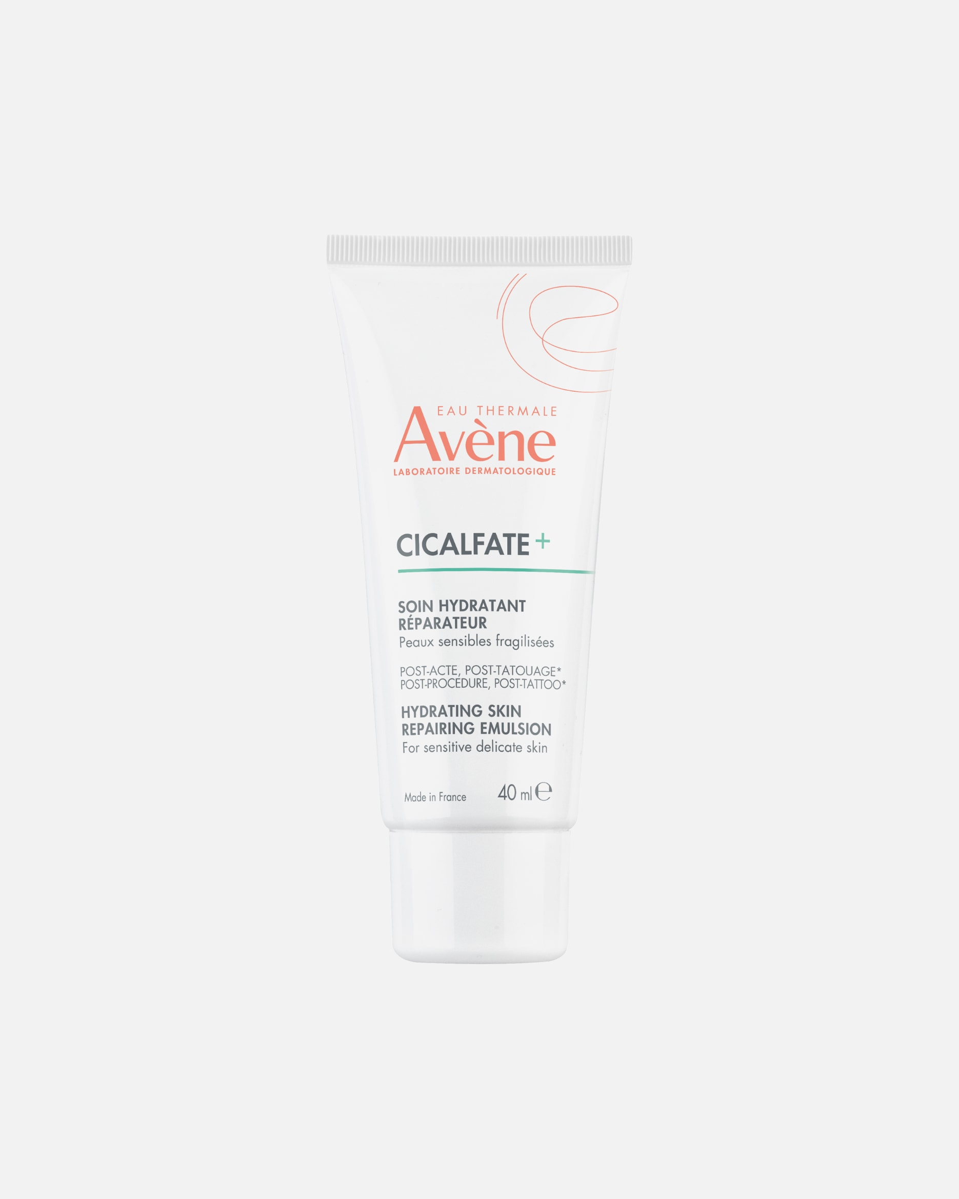 Crème visage pour Unisexe Avène Cicalfate + Cicalfate+ Soin hydratant réparateur, Post acte, Peau sensible fragilisée 40ml 40 ml