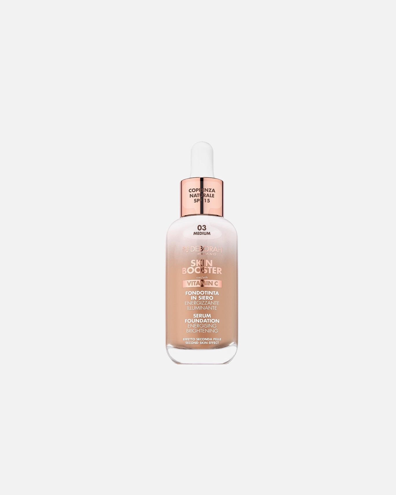 Fond de teint pour Unisexe Deborah Milano SKIN BOOSTER VITAMIN C 03 Medium