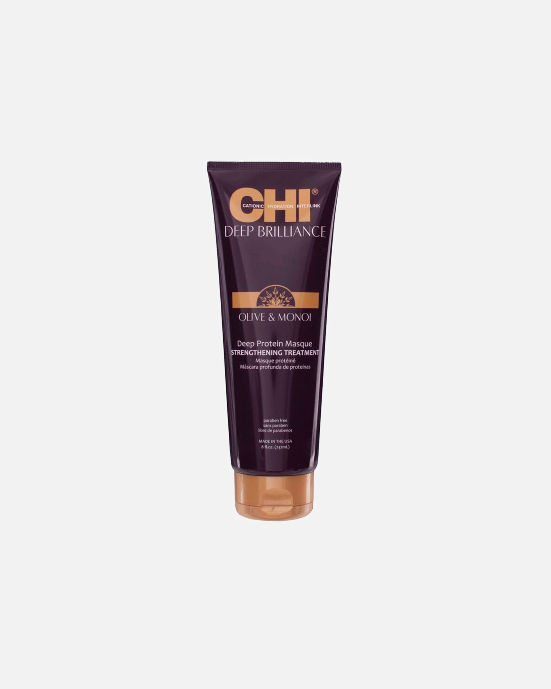 Masque capillaire pour Unisexe CHI Deep Brilliance Olive & Monoi Optimum Moisture Masque 237 ml