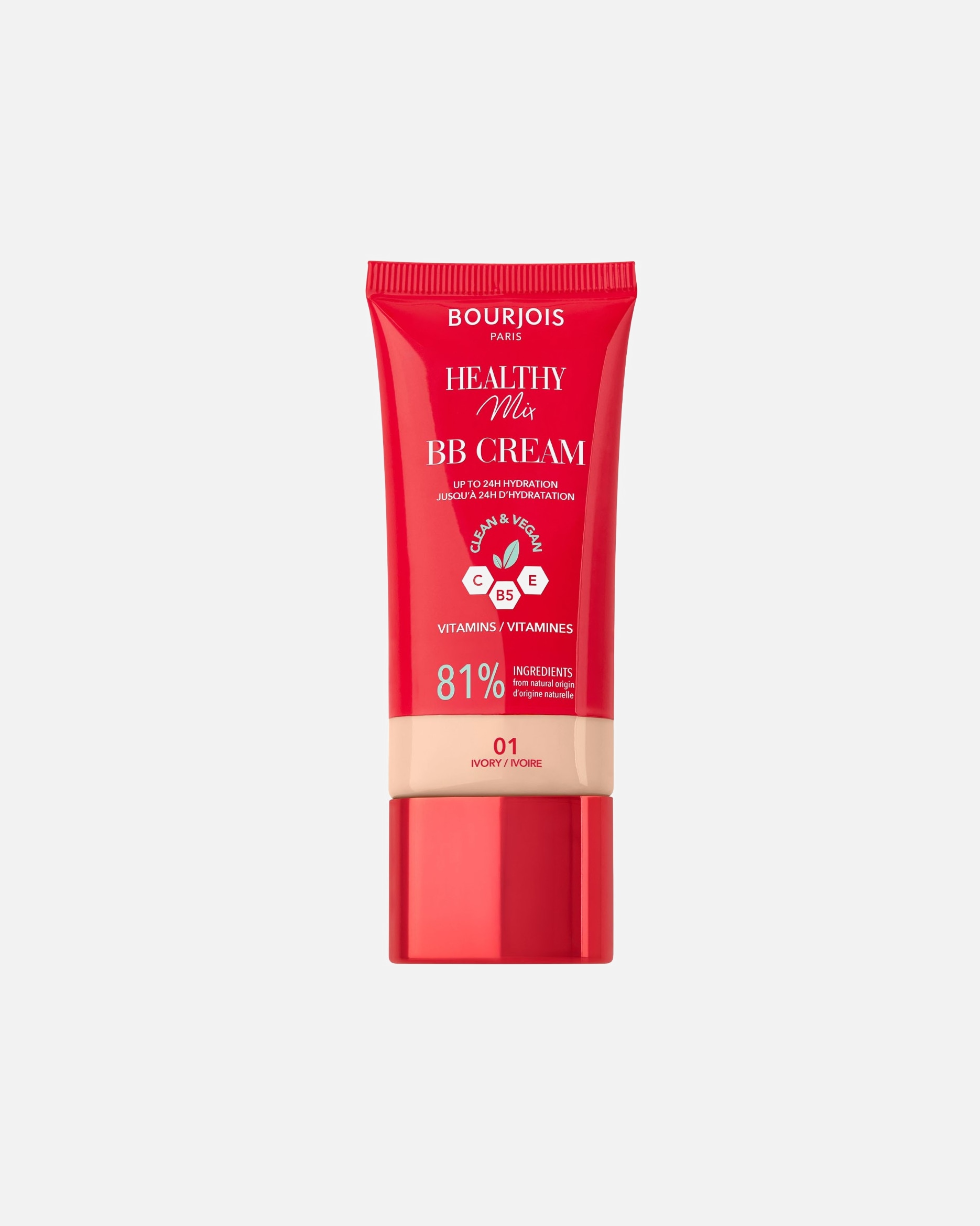 BB crème pour Unisexe Bourjois BB crème Healthy Mix 01 Ivoire