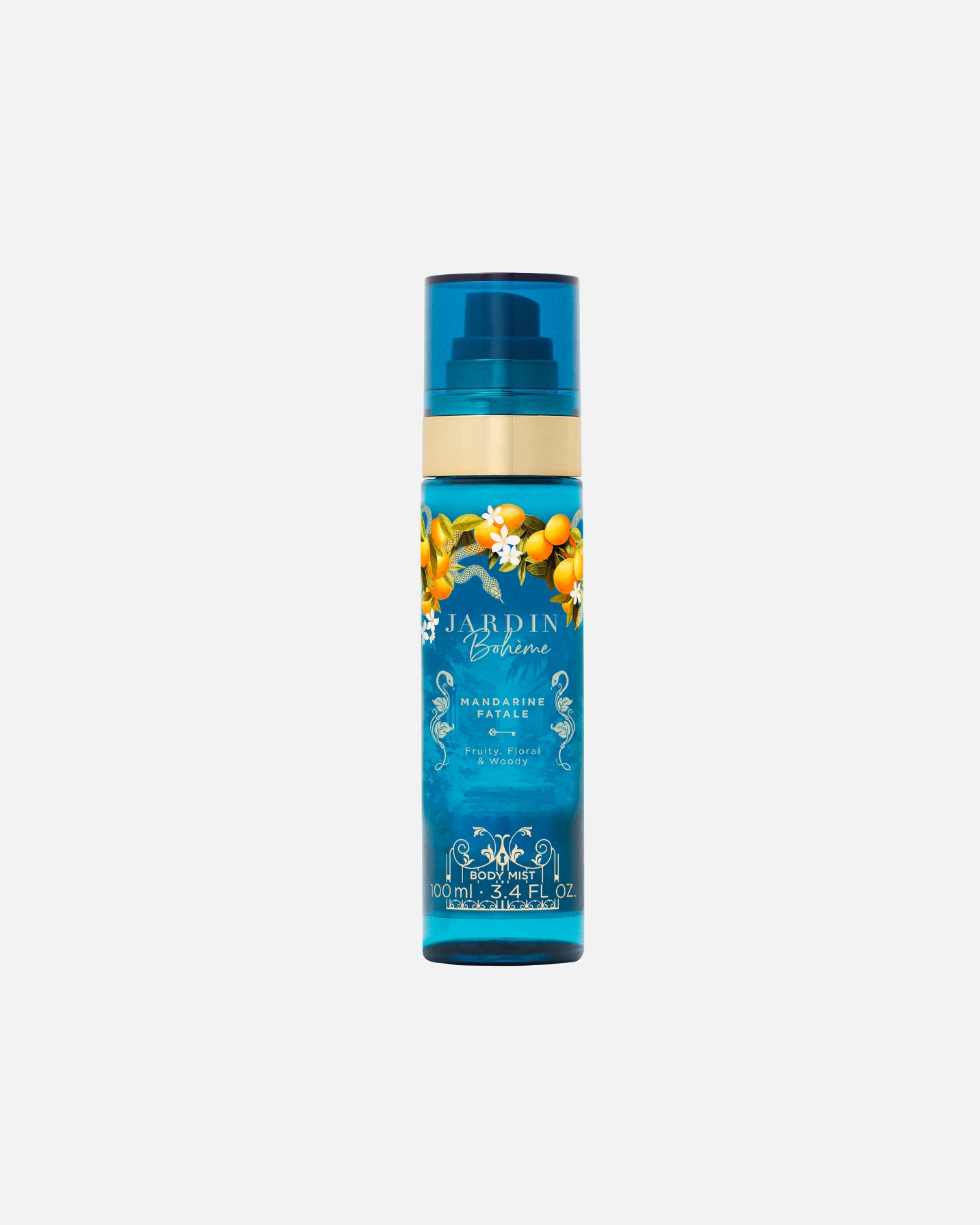 Spray pour le corps pour Unisexe Jardin Bohème Fruit Collection Brume Mandarine Fatale 100 ml