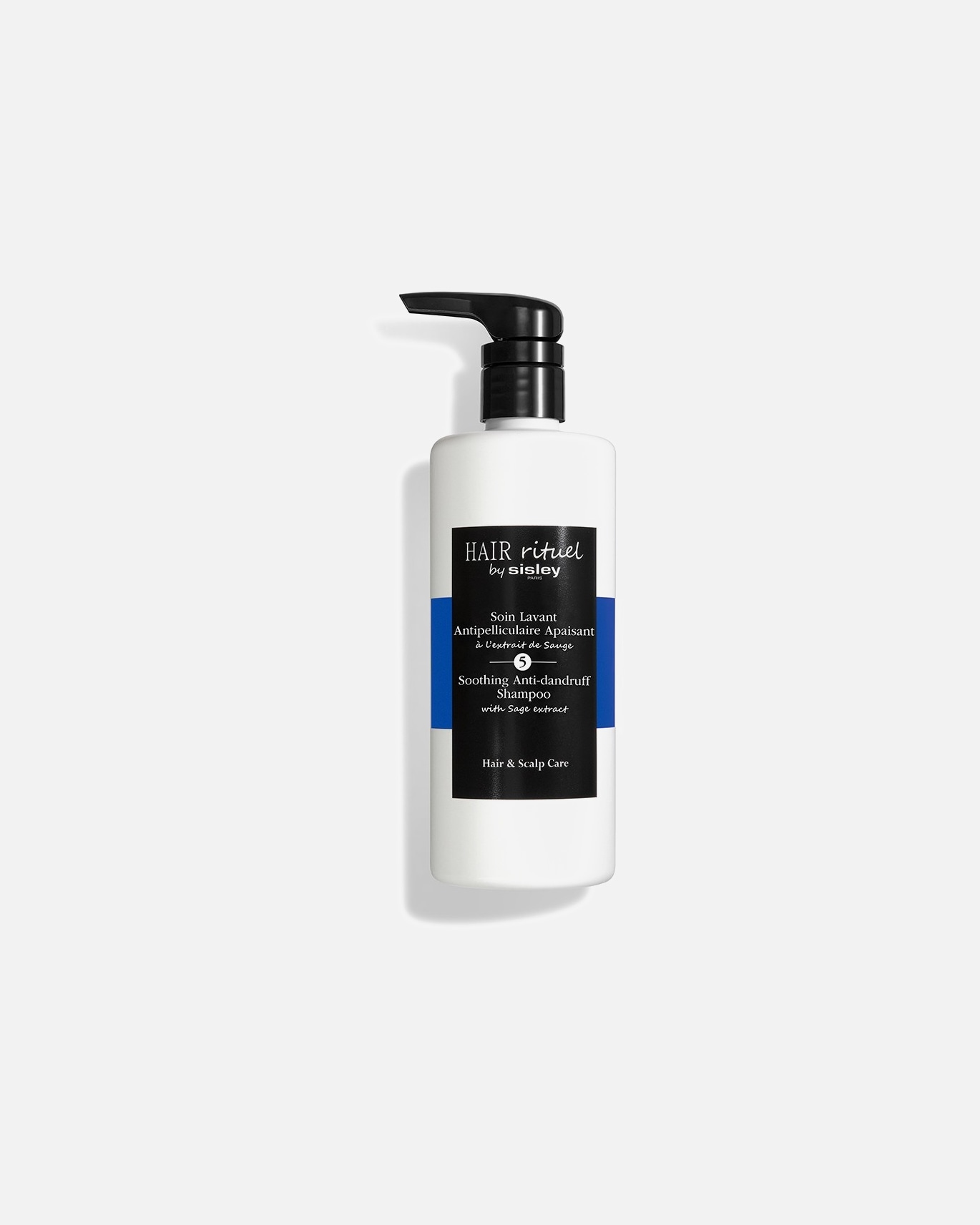 Shampooing pour Unisexe Sisley Hair Rituel Soin Lavant Antipelliculaire Apaisant àl'extrait de Sauge 500 ml