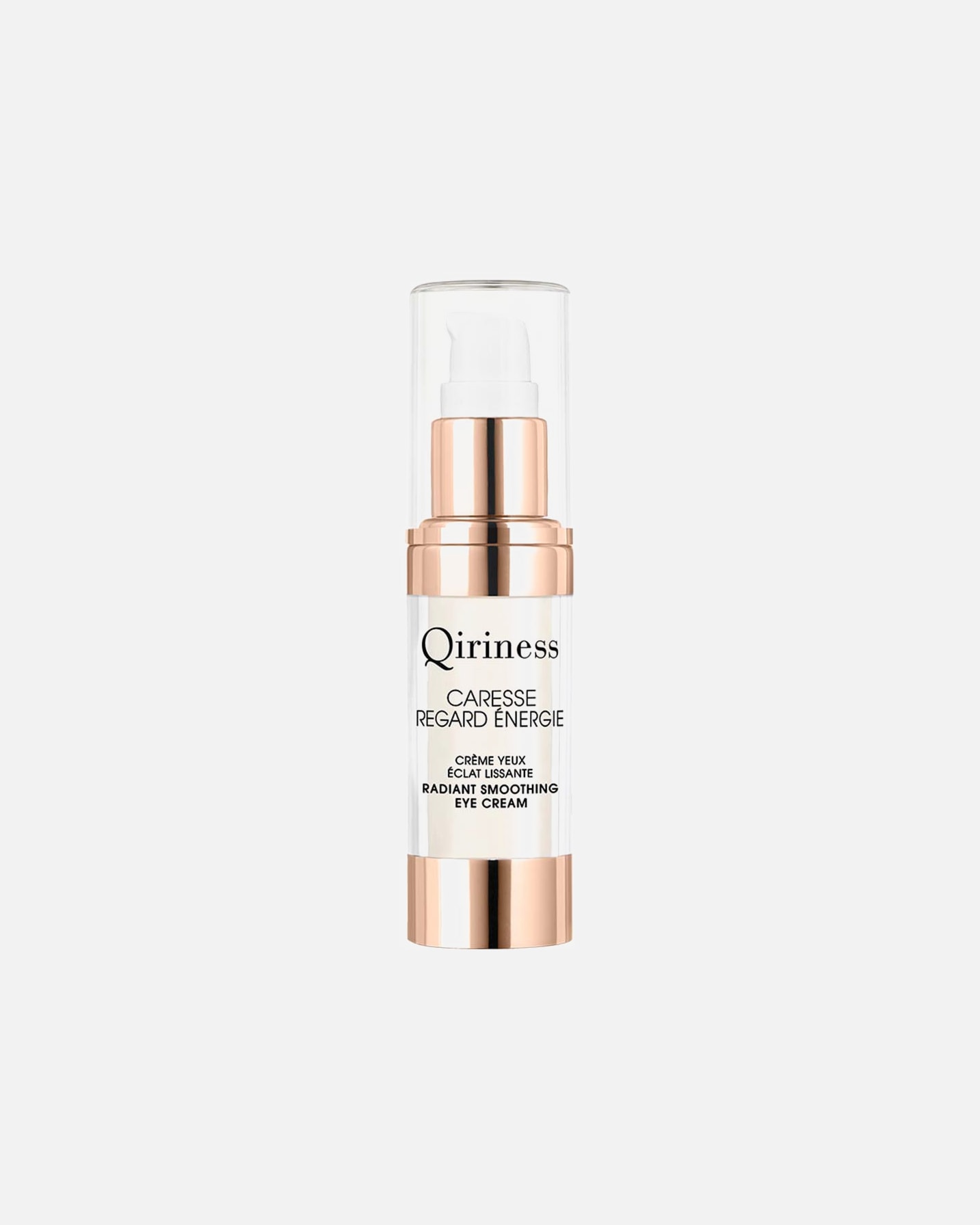 Crème contour des yeux pour Unisexe Qiriness Active Energie Lift Caresse Regard Énergie 15 ml