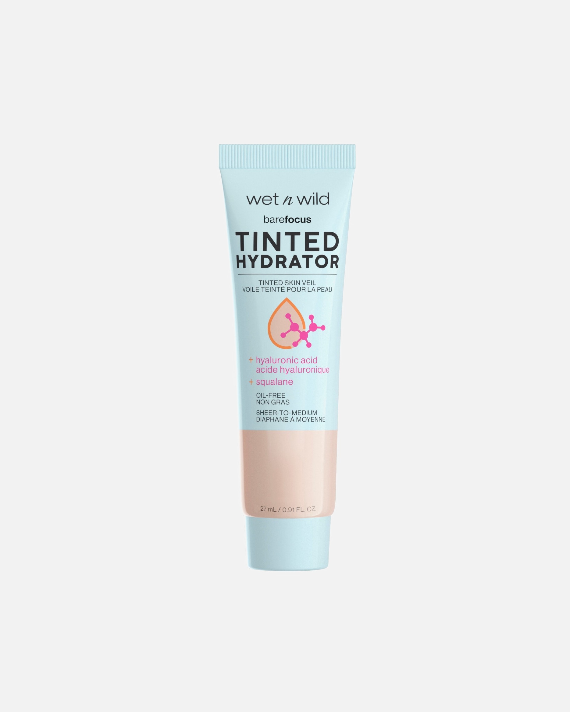 BB crème pour Unisexe wet n wild BARE FOCUS TINTED HYDRATOR - Light Très clair