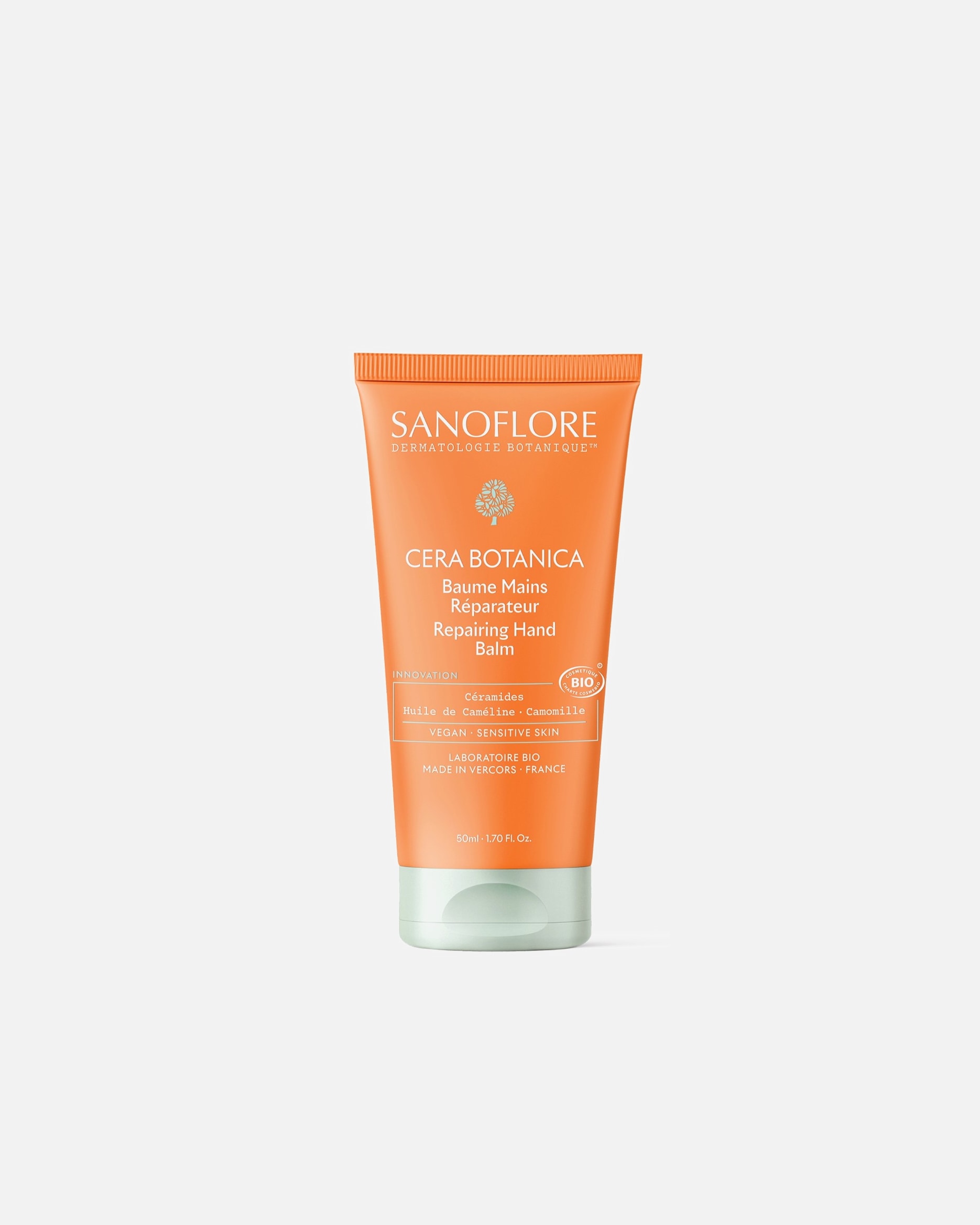 Crème pour les mains pour Unisexe Sanoflore Cera Botanica Baume mains réparateur 50 ml