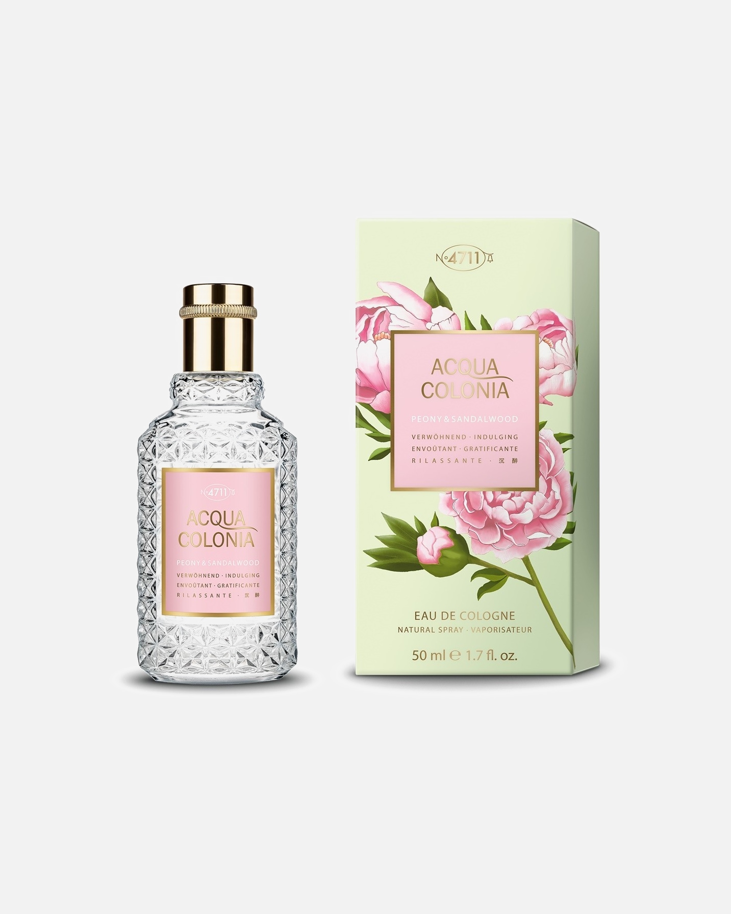 Eau de Cologne pour Femme 4711 Acqua Colonia Peony & Sandalwood Acqua Colonia 50 ml