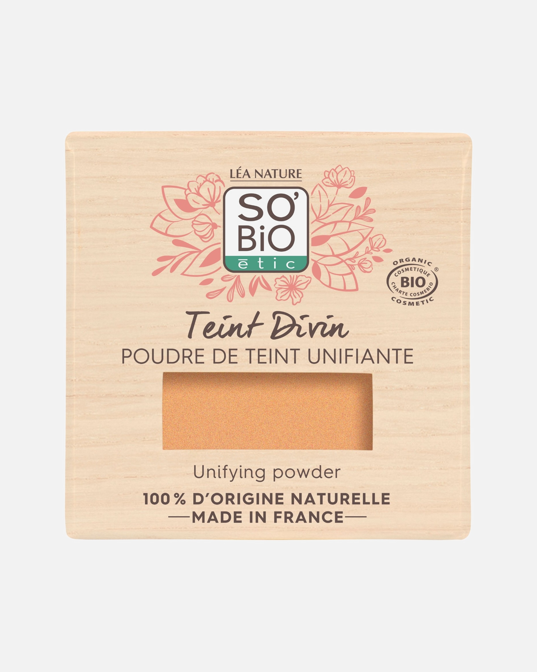 Poudre pour Unisexe SO BiO étic Poudre de teint unifiante, Teint Divin Poudre de teint unifiante, Teint Divin - 25 Beige doré