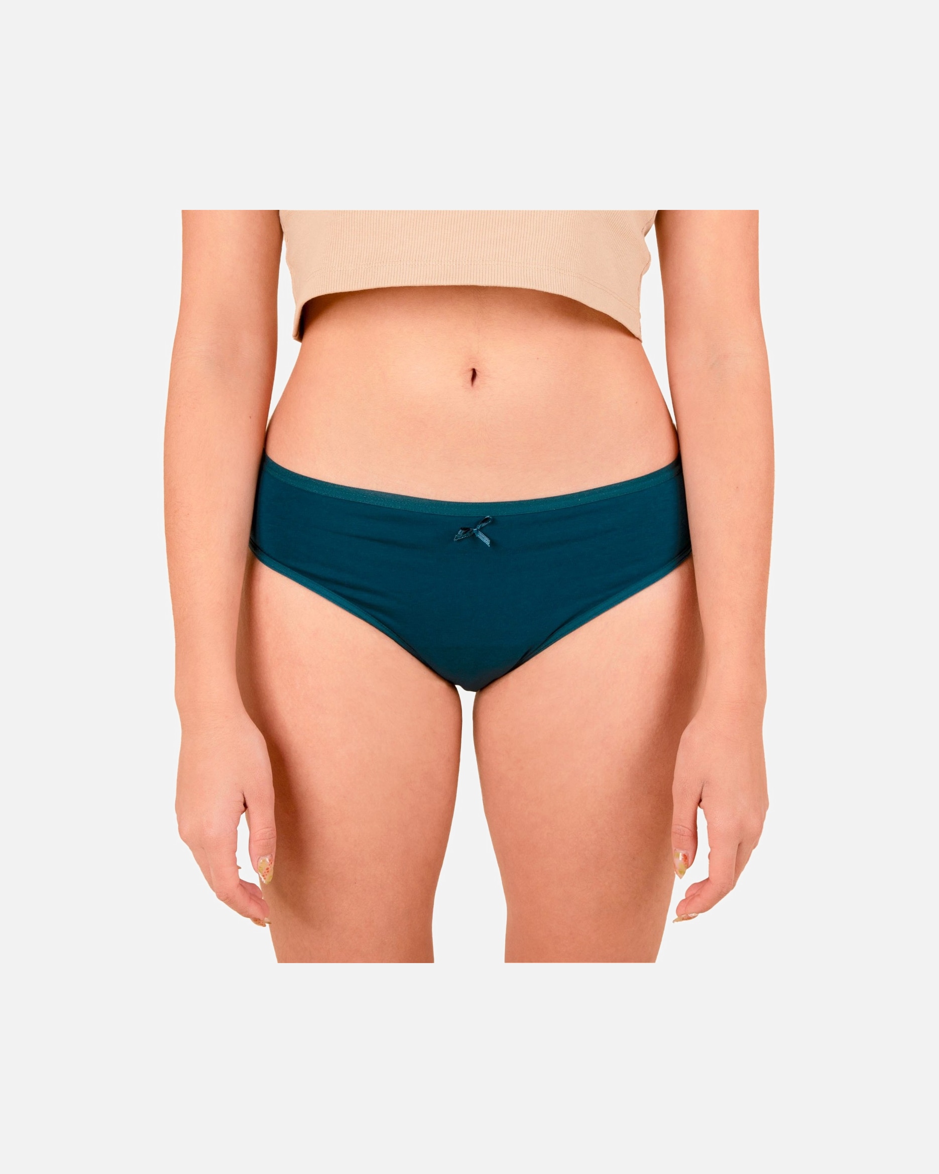 Sous-vêtements menstruels pour Femme jho Culotte menstruelle bleu canard flux abondants 40