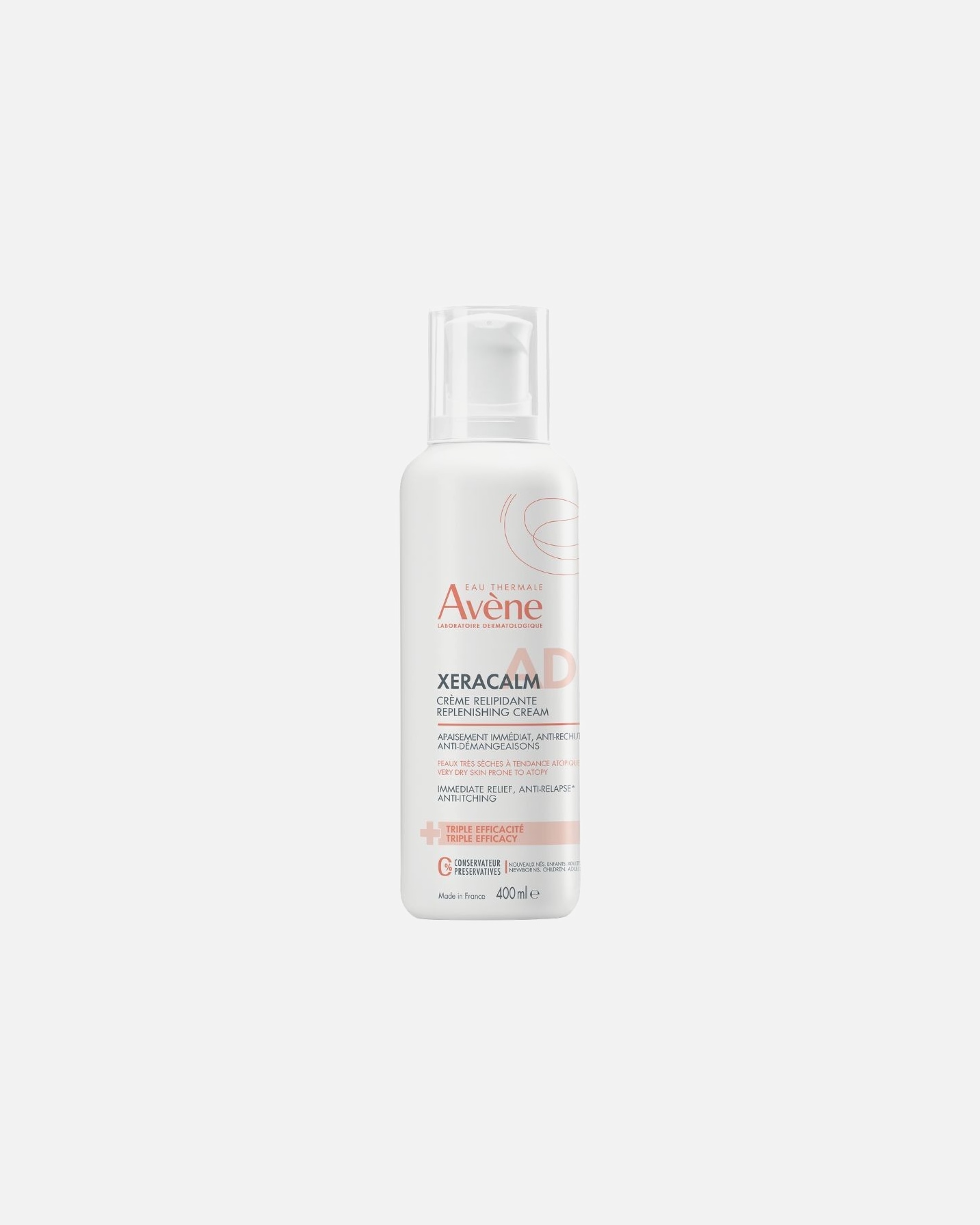 Crème pour le corps pour Unisexe Avène XeraCalm Crème Relipidante 400 ml