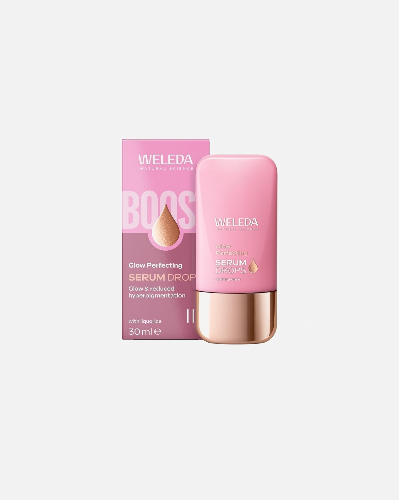 Sérum éclat pour Unisexe Weleda Glow Perfecting Serum Drops 30 ml