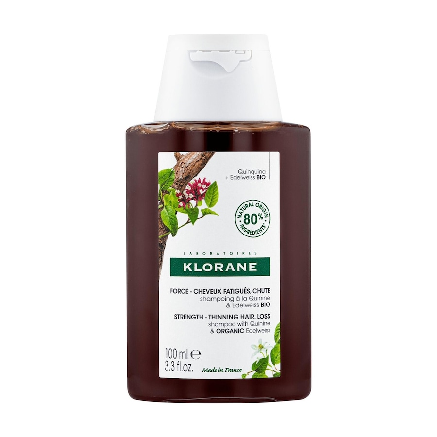 Klorane - Shampoing force à la Quinine & Edelweiss BIO 100 ml unisex