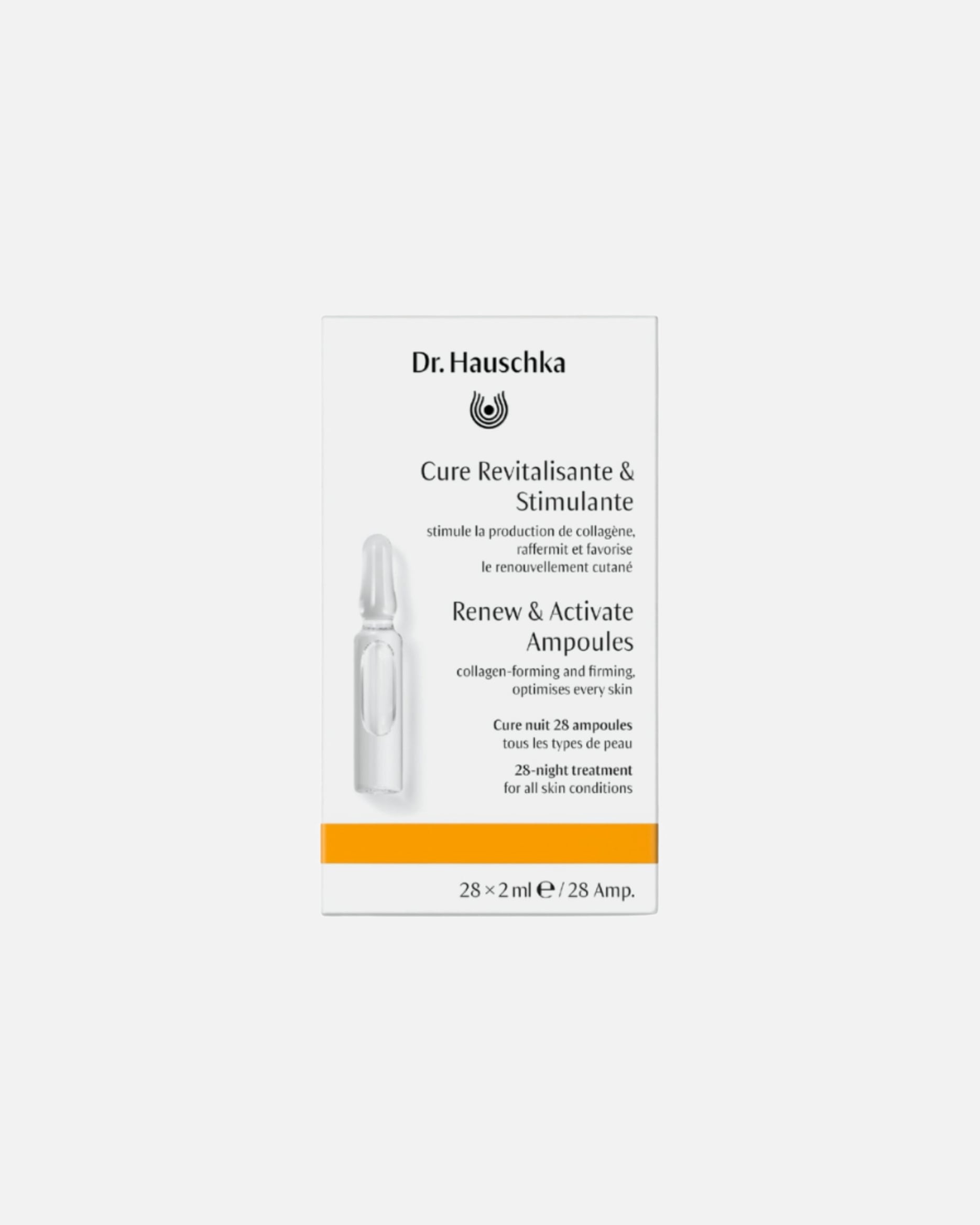 Cure visage pour Unisexe Dr. Hauschka Cure Revitalisante & Stimulante 56 ml
