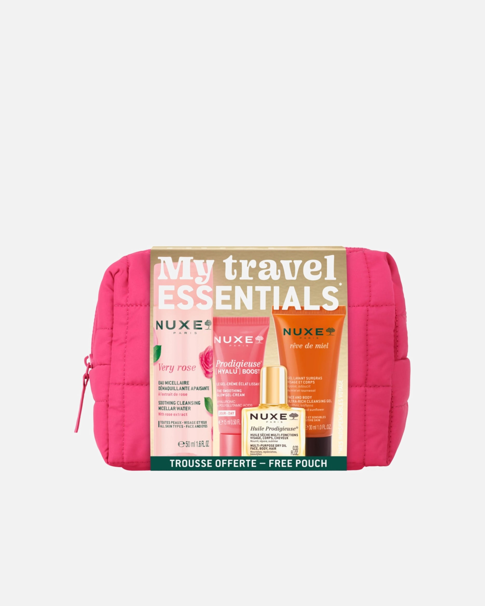 Coffret soin visage pour Femme NUXE Merveillance Lift Mes essentiels voyage 1 unité