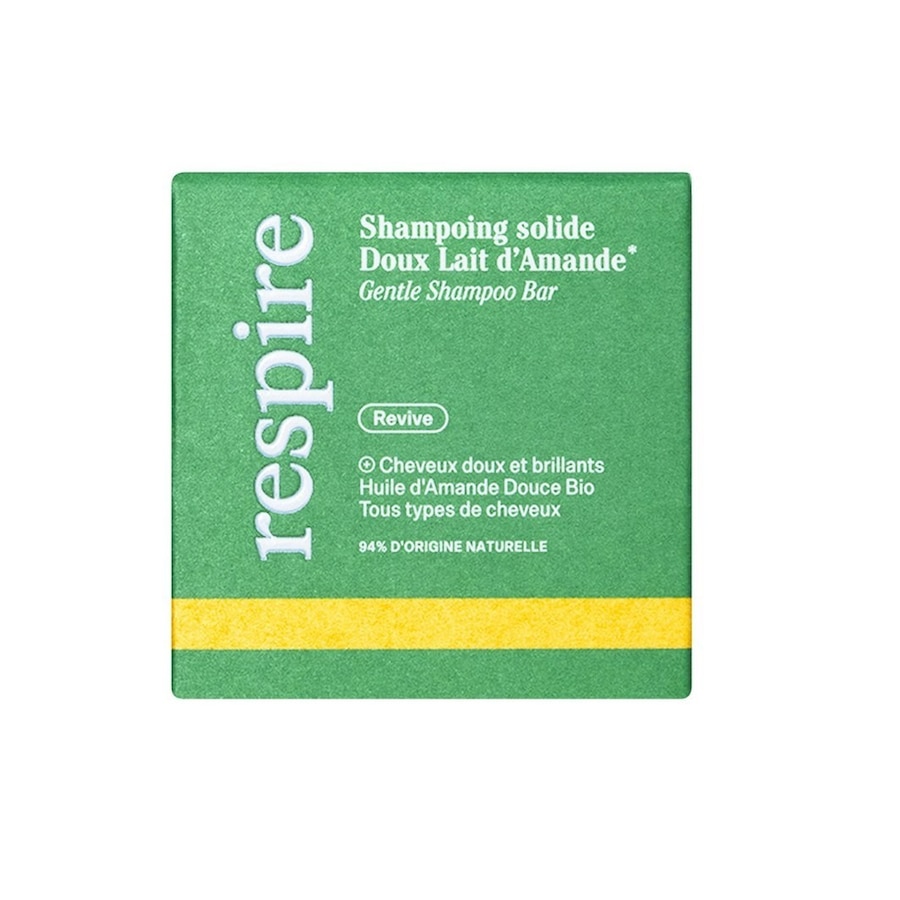 Respire - Shampoing solide Lait d'Amandes 75gr unisex