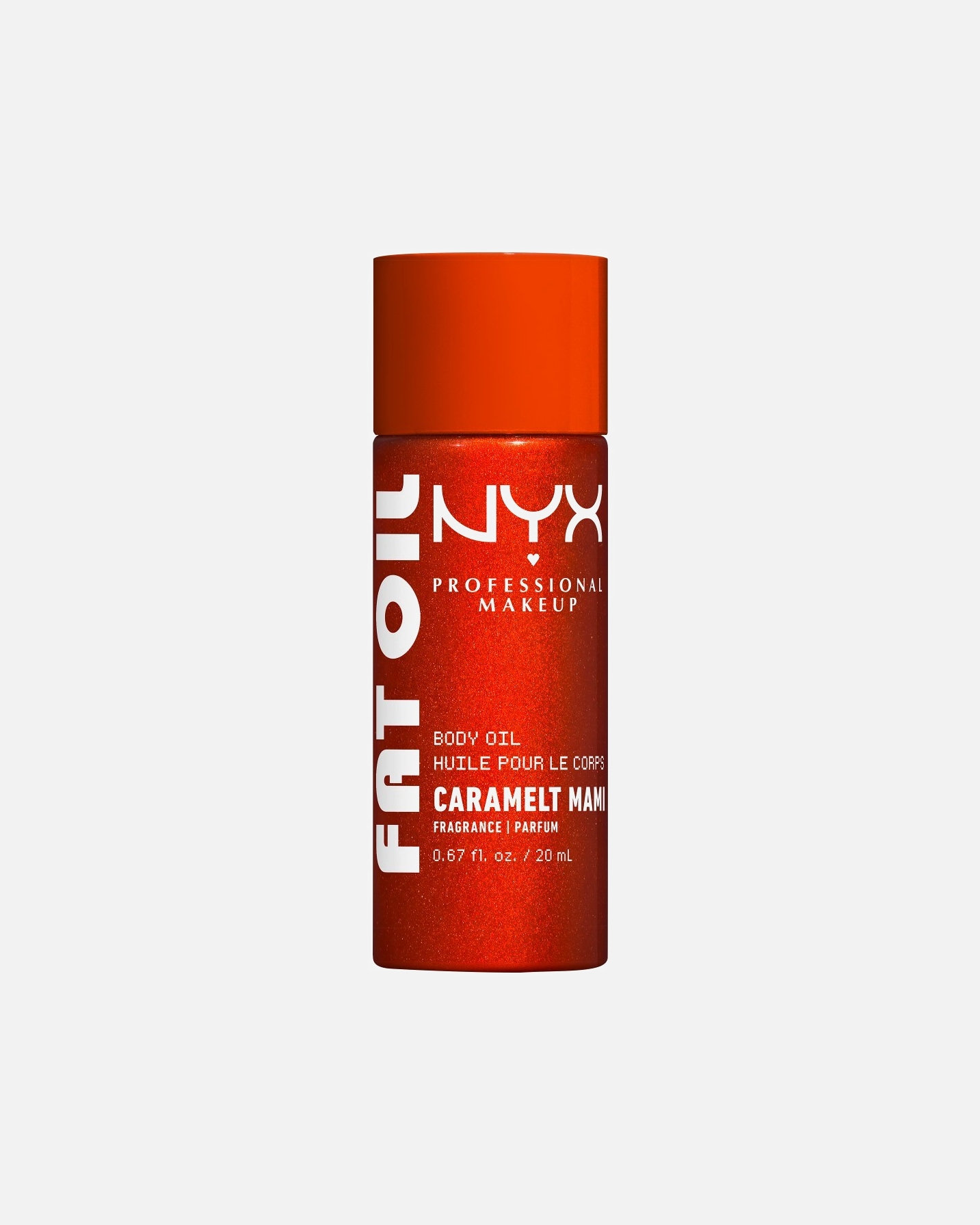 Huile pour le corps pour Unisexe NYX Professional Makeup Fat Oil Body Fat Oil Body Caramelt Mami 20 ml
