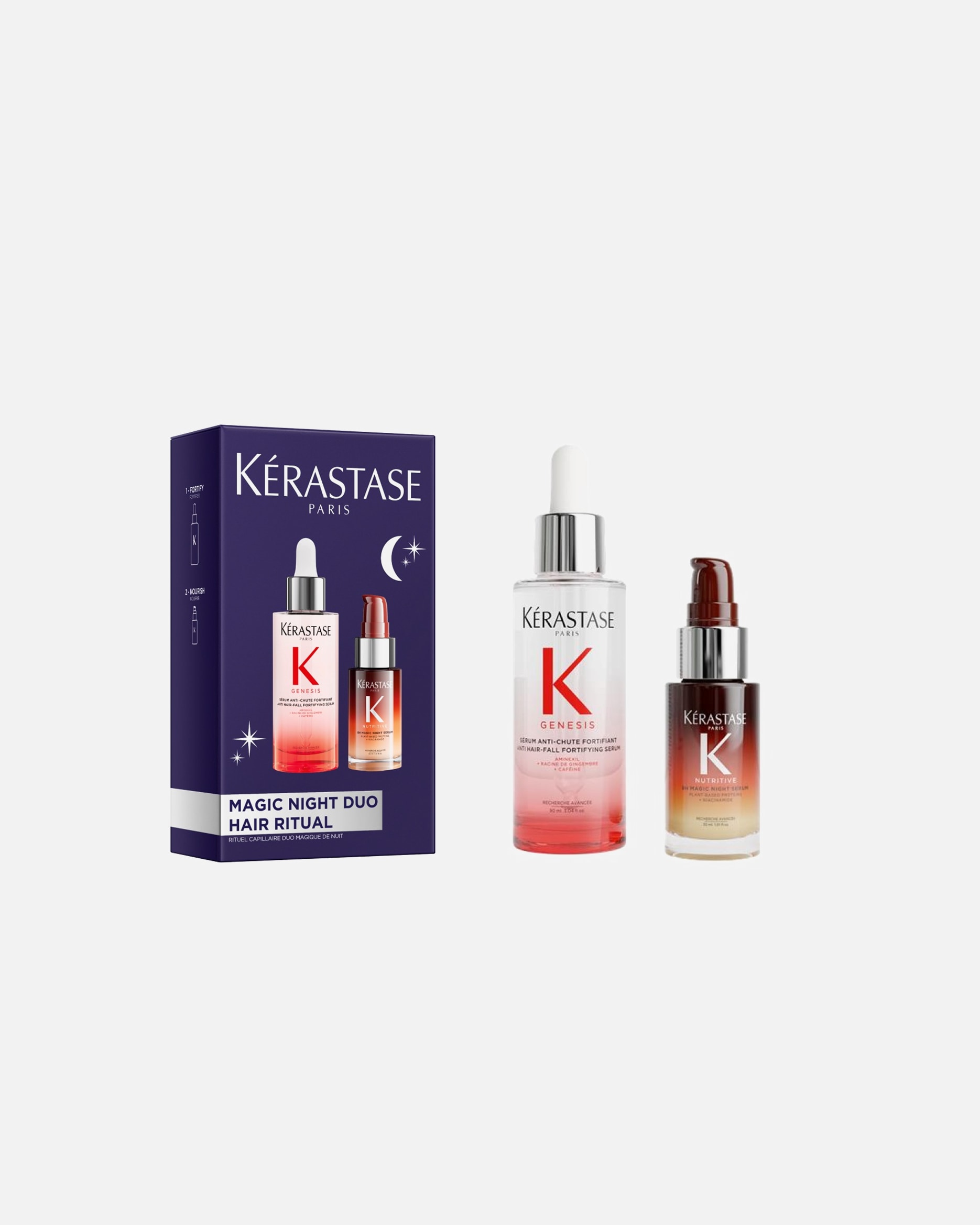 Sérum cheveux pour Unisexe Kérastase Duo Nuit Magique 1 unité