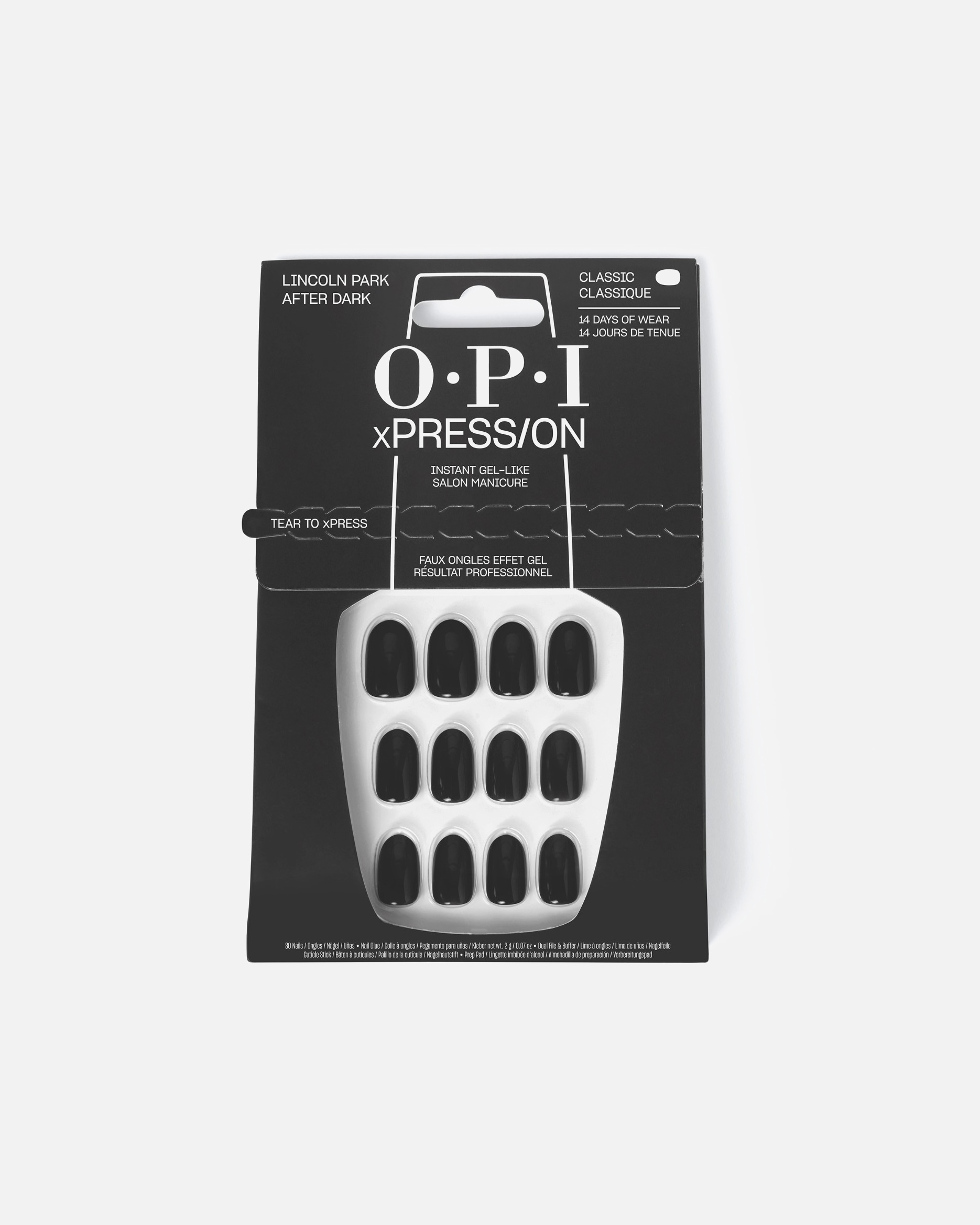 Faux ongles pour Unisexe OPI xPRESS/ON Press-On Nägel Lincoln Park After Dark