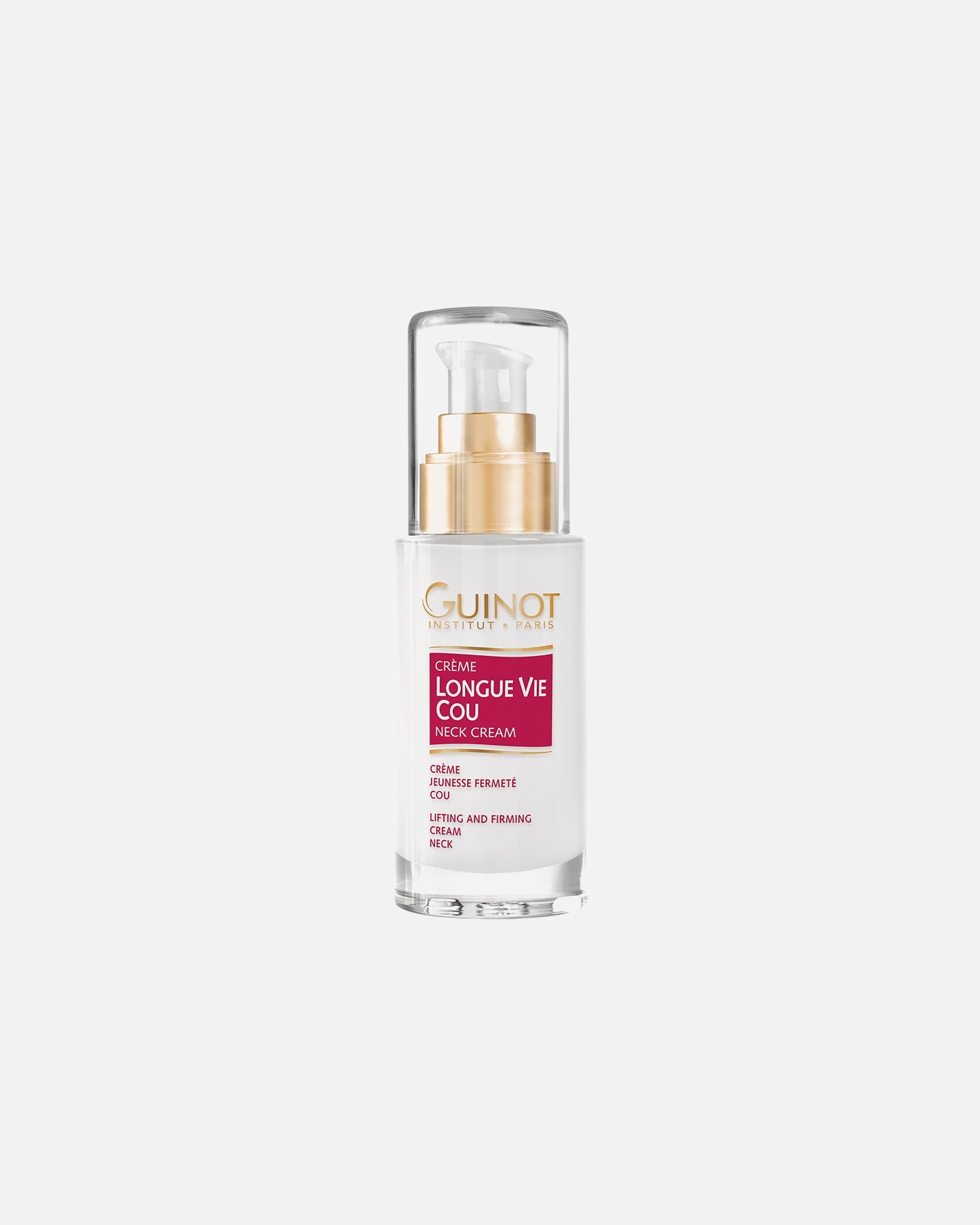 Cou et décolleté pour Unisexe Guinot Soin du cou Longue Vie 30 ml