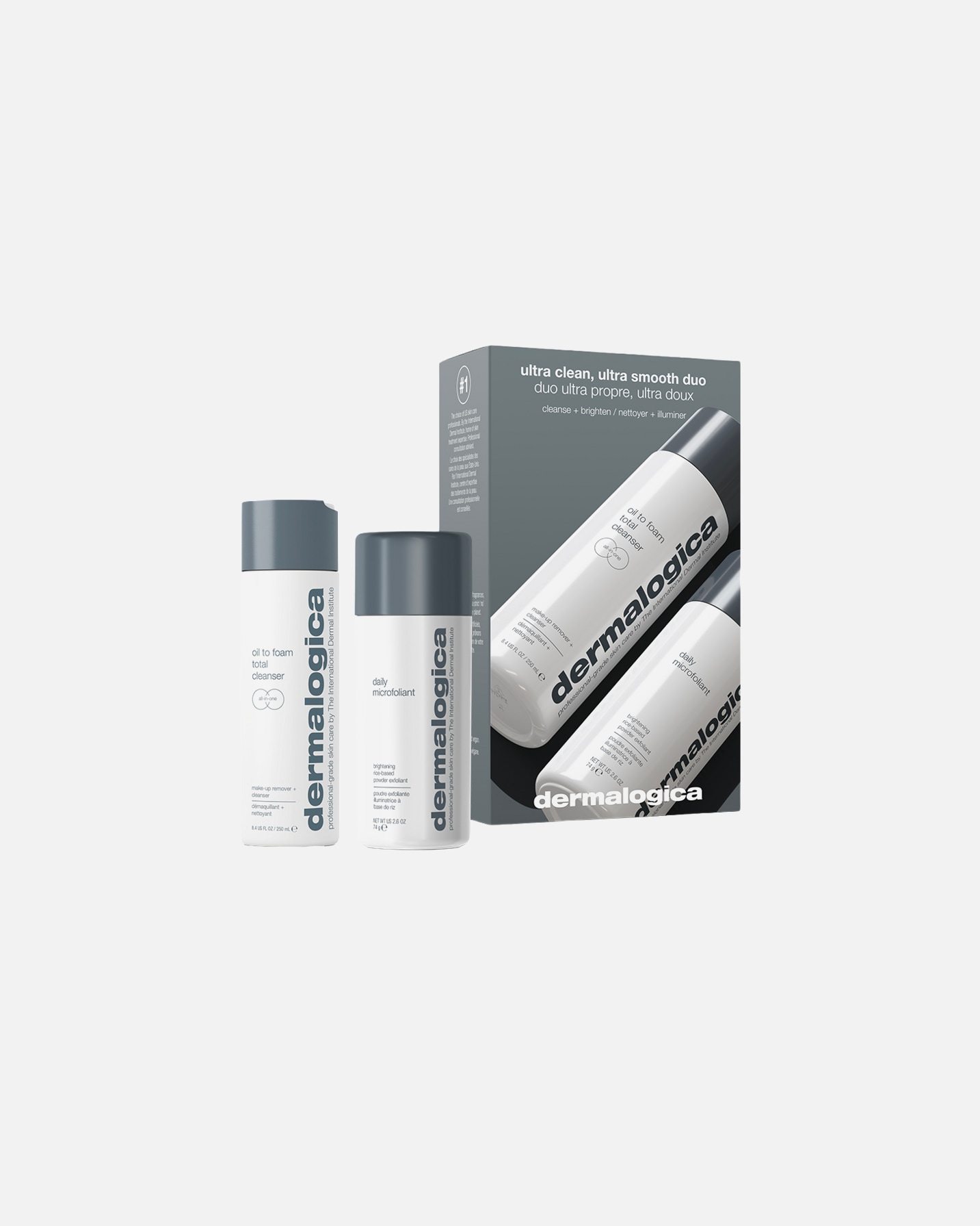 Coffret soin visage pour Unisexe Dermalogica Duo nettoyant et exfoliant 1 unité