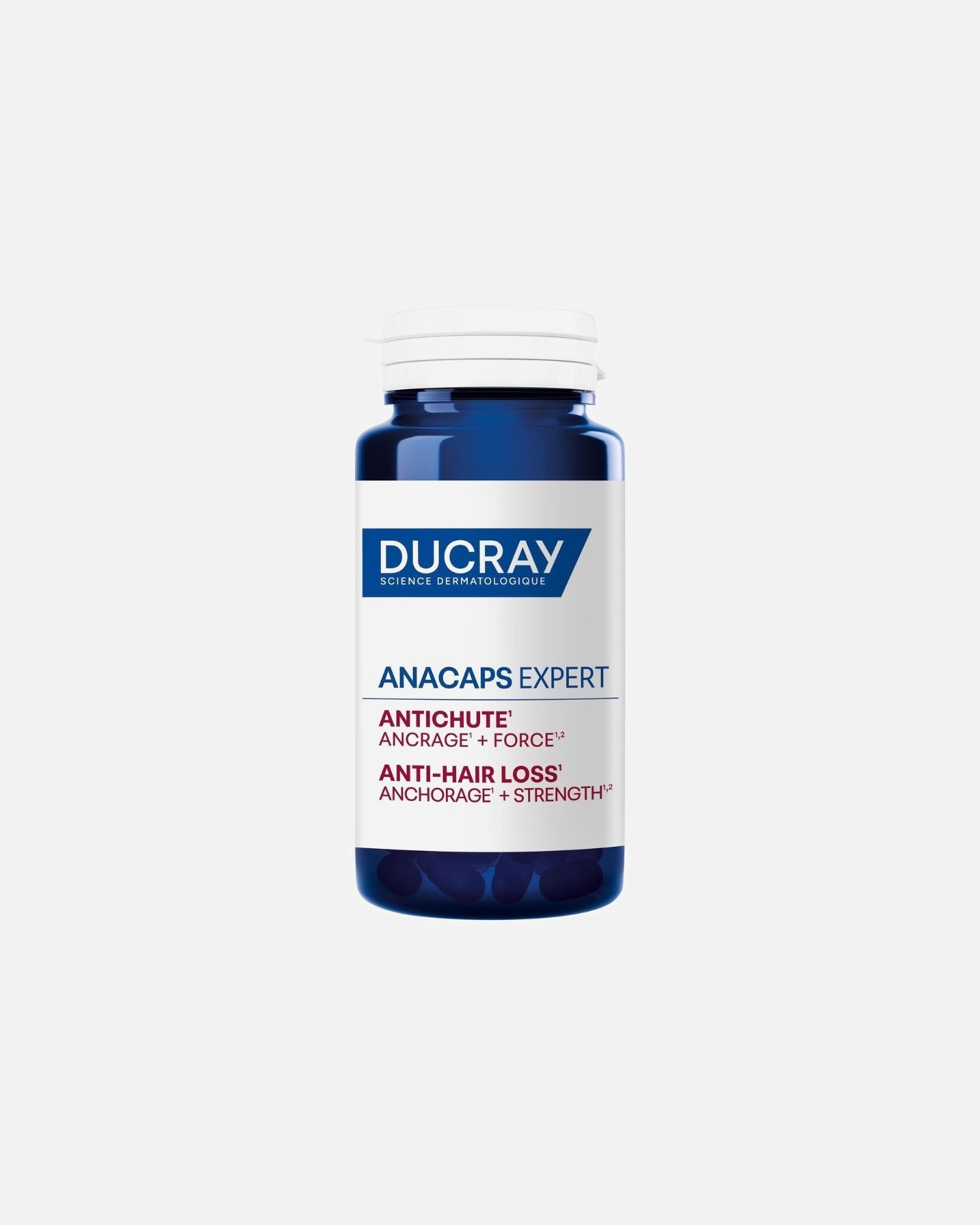 Complément alimentaire cheveux pour Unisexe Ducray Anacaps Reactiv Antichute 90 gélules